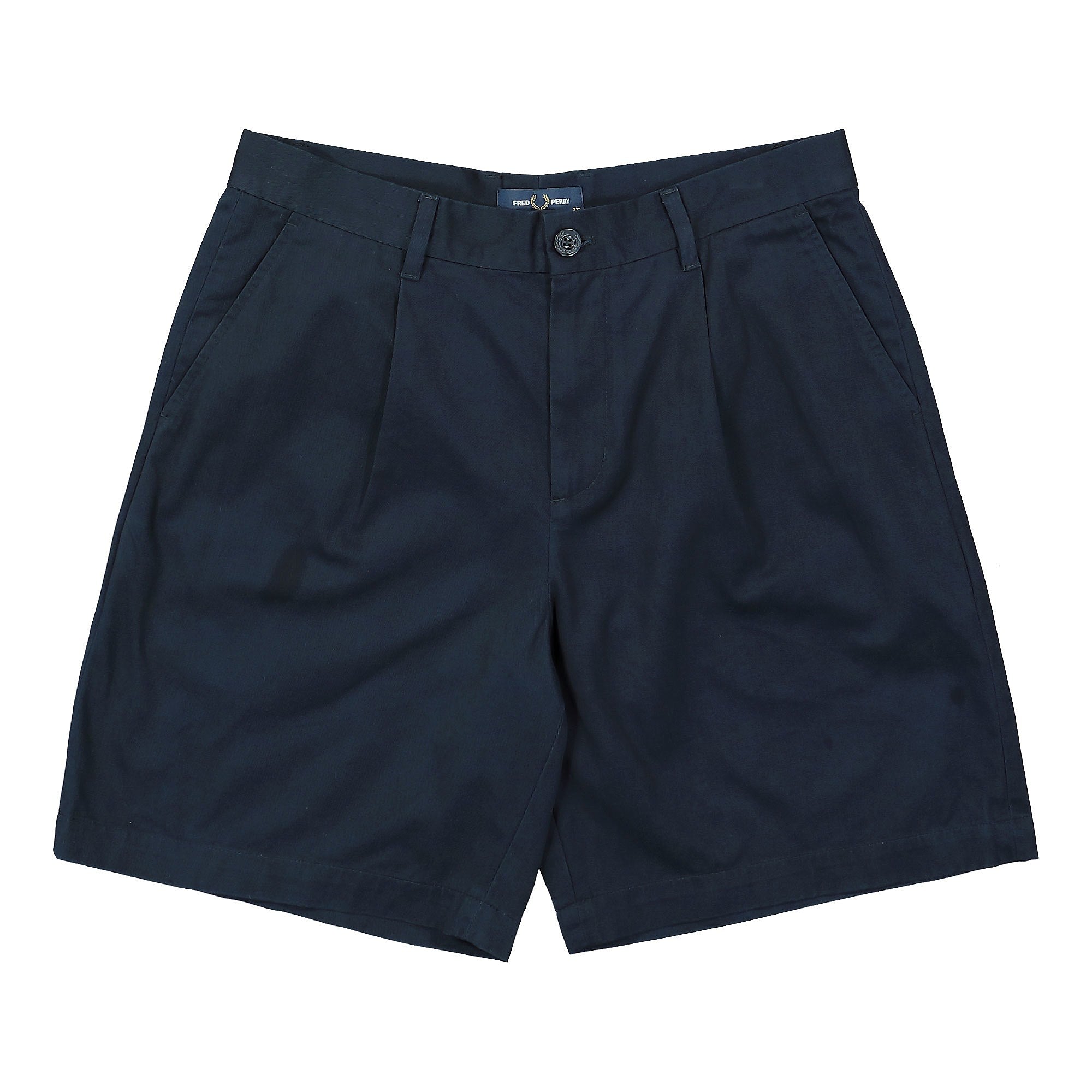 Fred Perry Wide Leg Woven Short Navy Shorts S7813-608 | Overkill