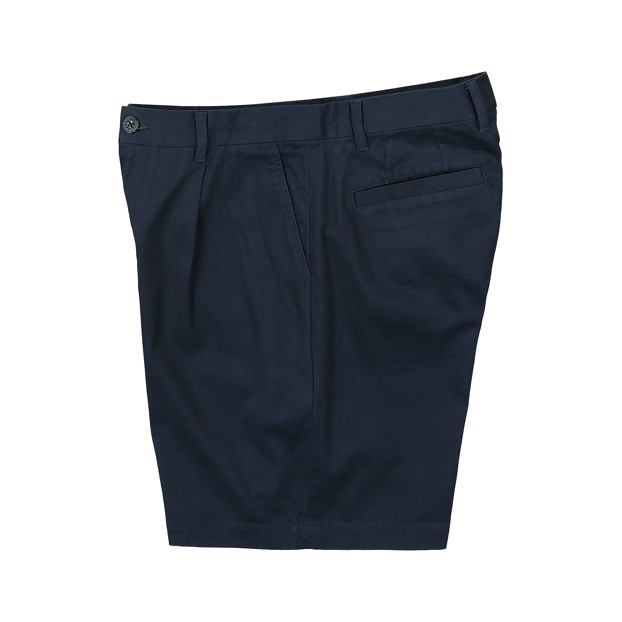 Fred Perry Wide Leg Woven Short Navy Shorts Close-up | Overkill