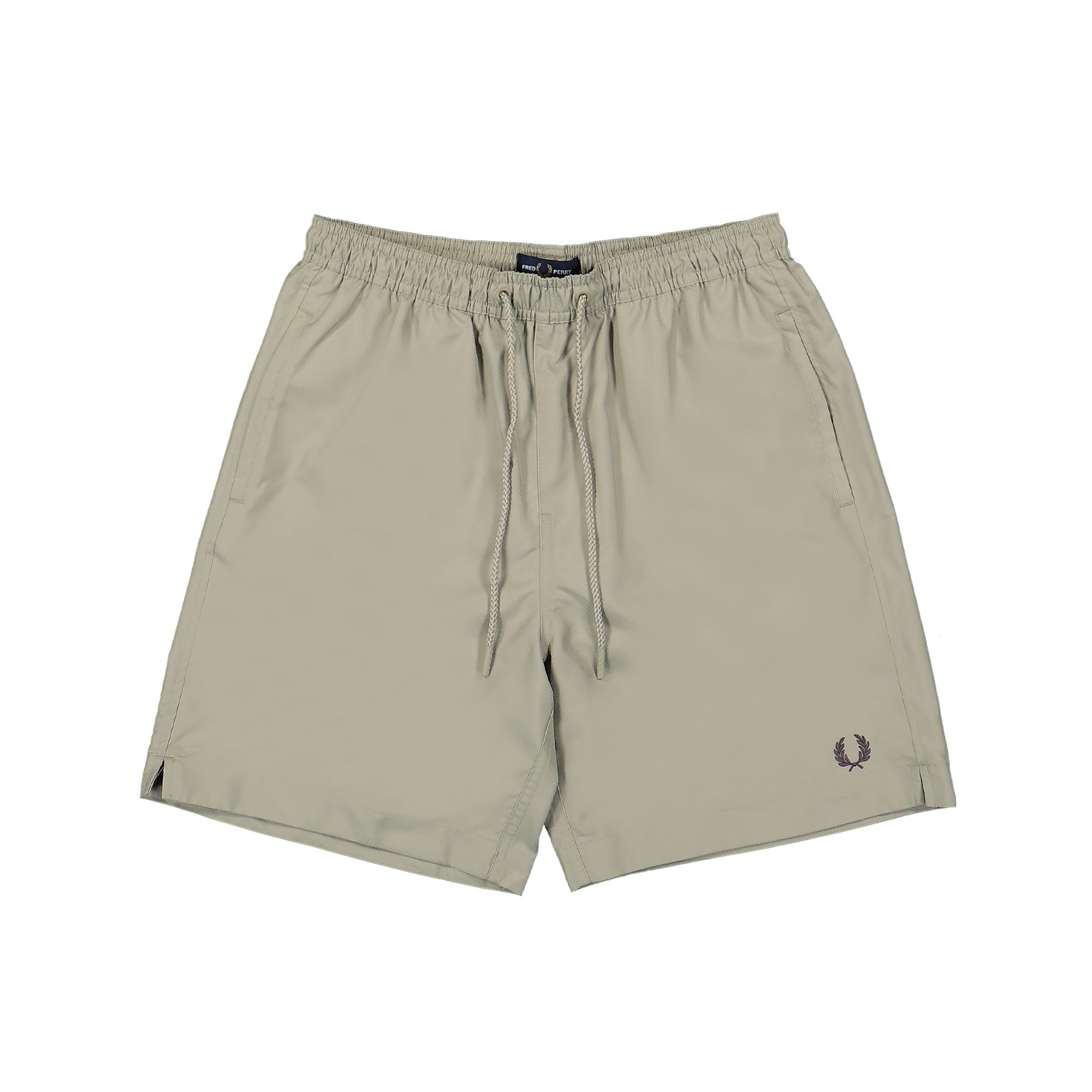 Fred Perry Classic Swimshort Warm Grey Swimwear S8508-U54 | Overkill