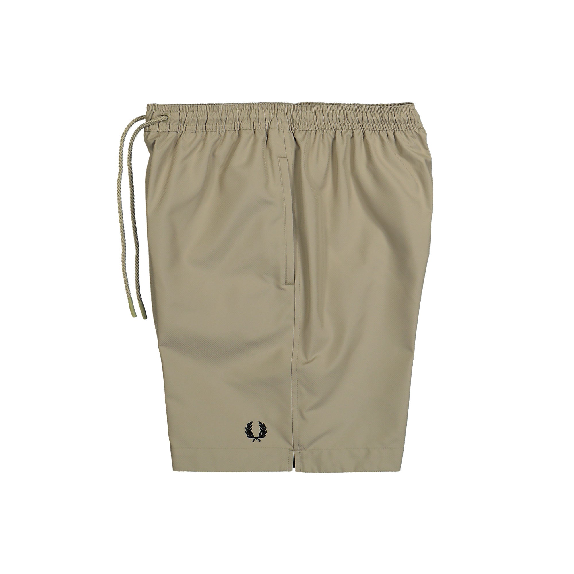 Fred Perry Classic Swimshort Warm Grey / Black Swimwear Detailfoto | Overkill
