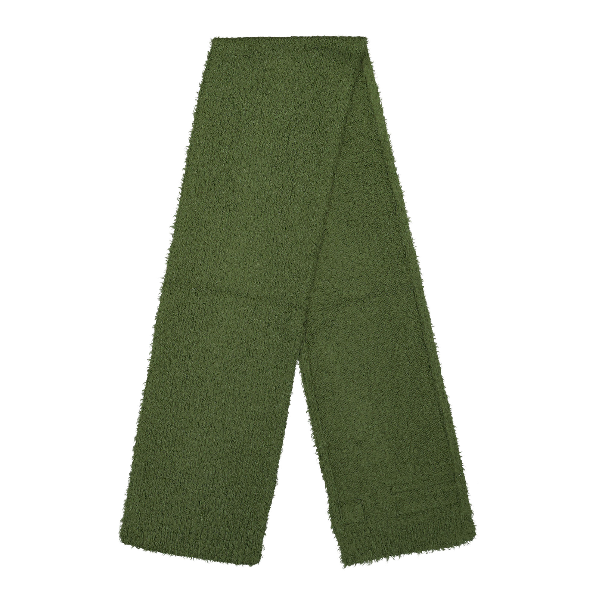 Fred Perry Raf Simons X Fred Perry Fluffy Knit Scarf Chive Scarves Material | Overkill