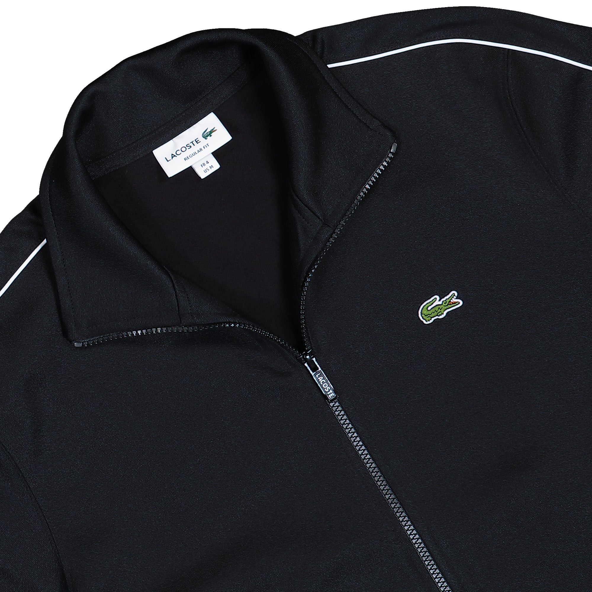 Lacoste Original Paris-Piqué Trackjacket Black Track Jackets SH1457-00 031 Detailfoto | Overkill