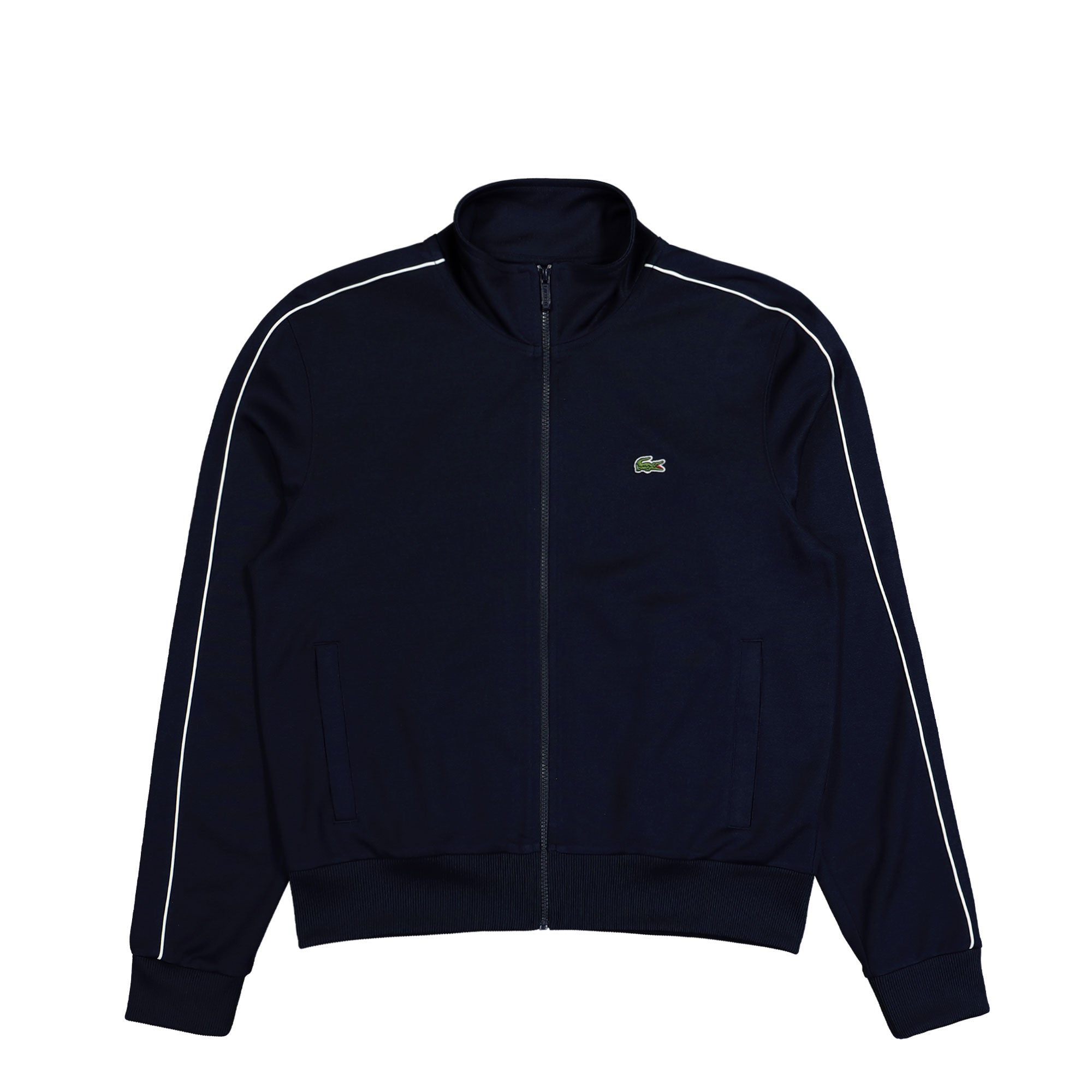 Lacoste Original Paris-Piqué Trackjacket Marine Blue Track Jackets SH1457-00 166 | Overkill