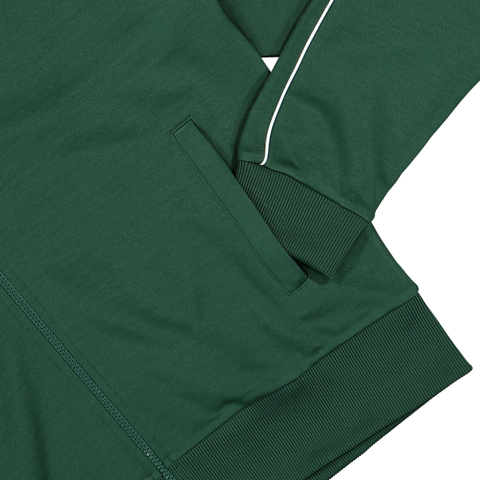 Lacoste Original Paris-Piqué Trackjacket Green Jackets Detailfoto | Overkill