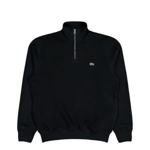 Lacoste High Neck Zipped Sweatshirt Black Sweatshirts SH1927-00 031 | Overkill