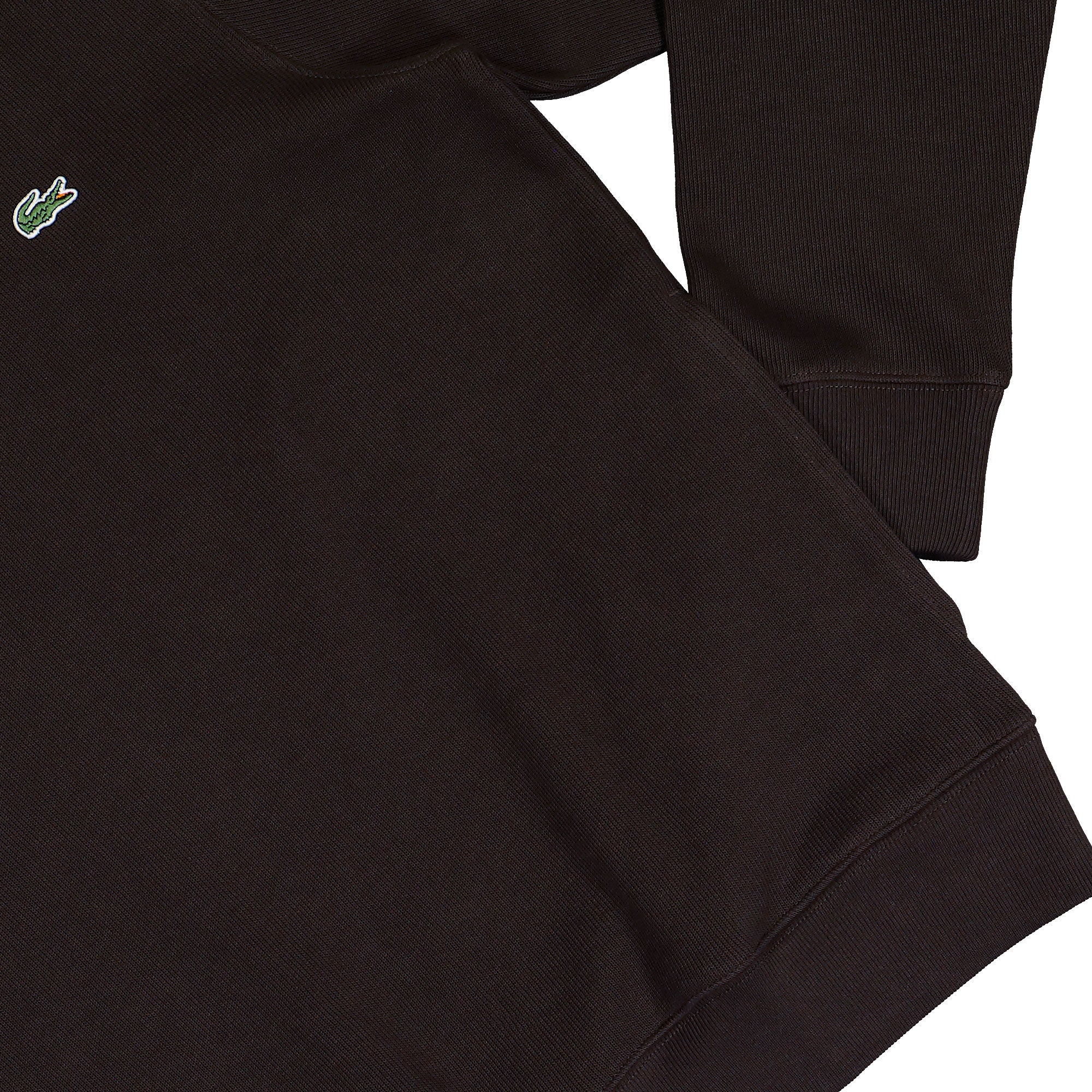 Lacoste High Neck Zipped Sweatshirt Buffalo Sweatshirts SH1927-00 3LA Detail View 1 | Overkill