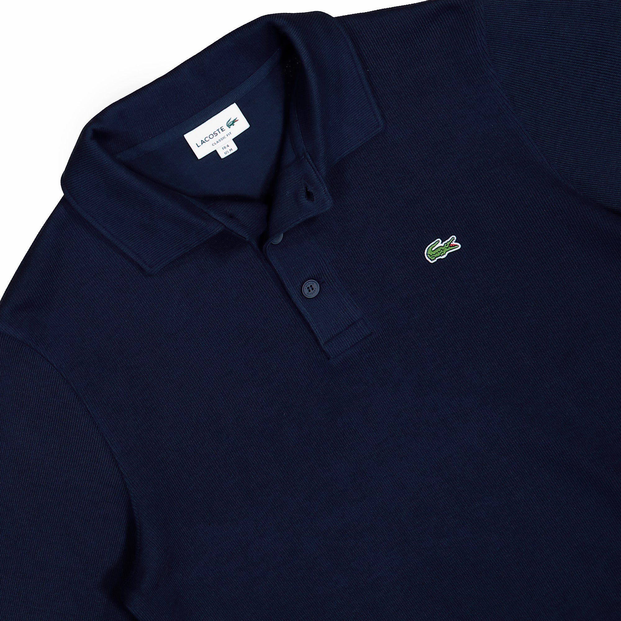 Lacoste Polo Sweatshirt Midnight Blue Longsleeves SH5781-00 166 Detailfoto | Overkill