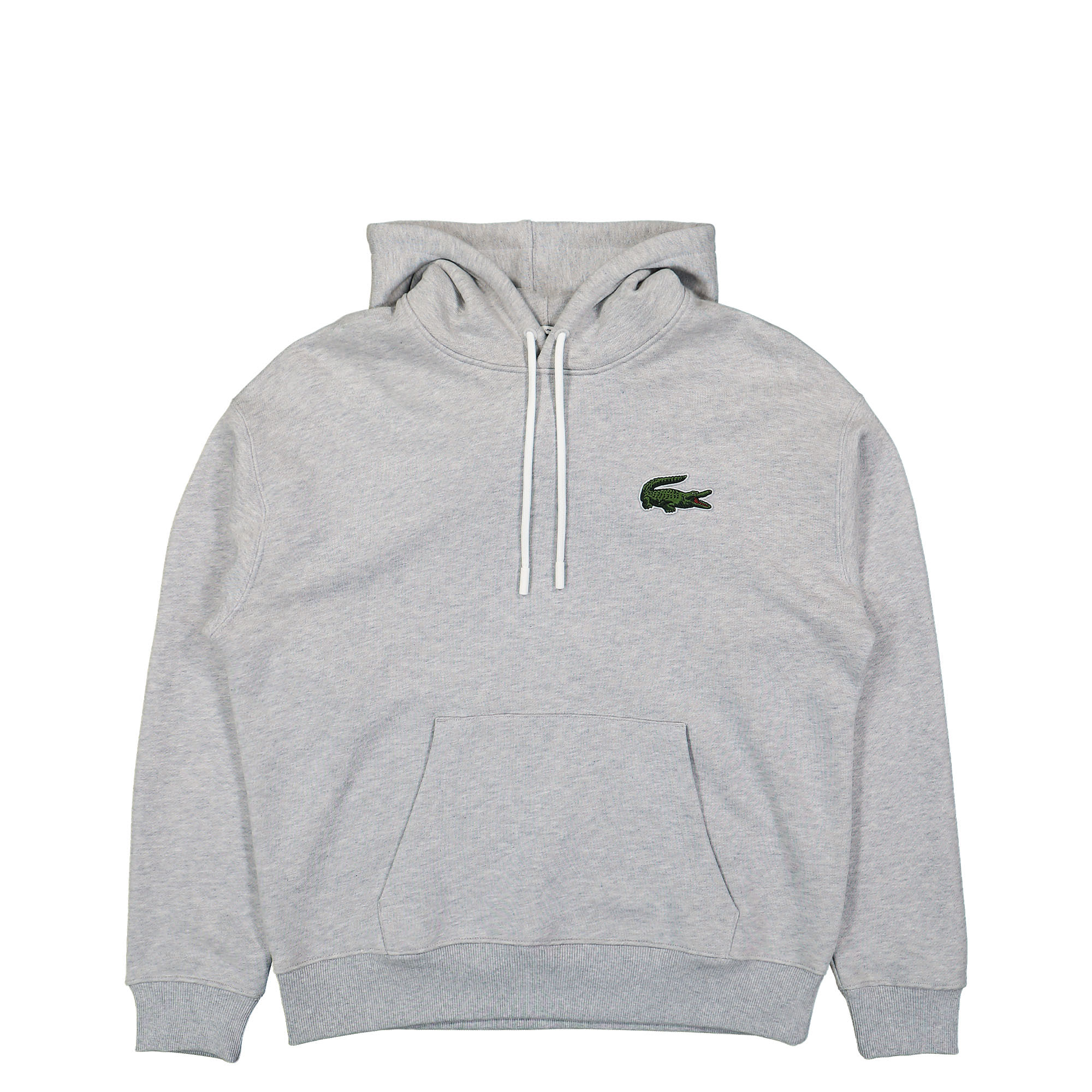 Lacoste Organic Cotton Hoodie Grey Hoodies SH6404-00 CCA | Overkill