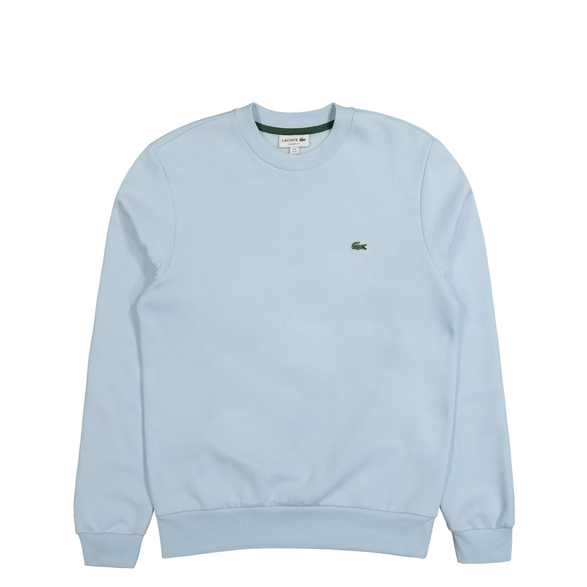 Lacoste Brushed Fleece Sweatshirt Light Blue Sweatshirts SH9608-00 T01 | Overkill
