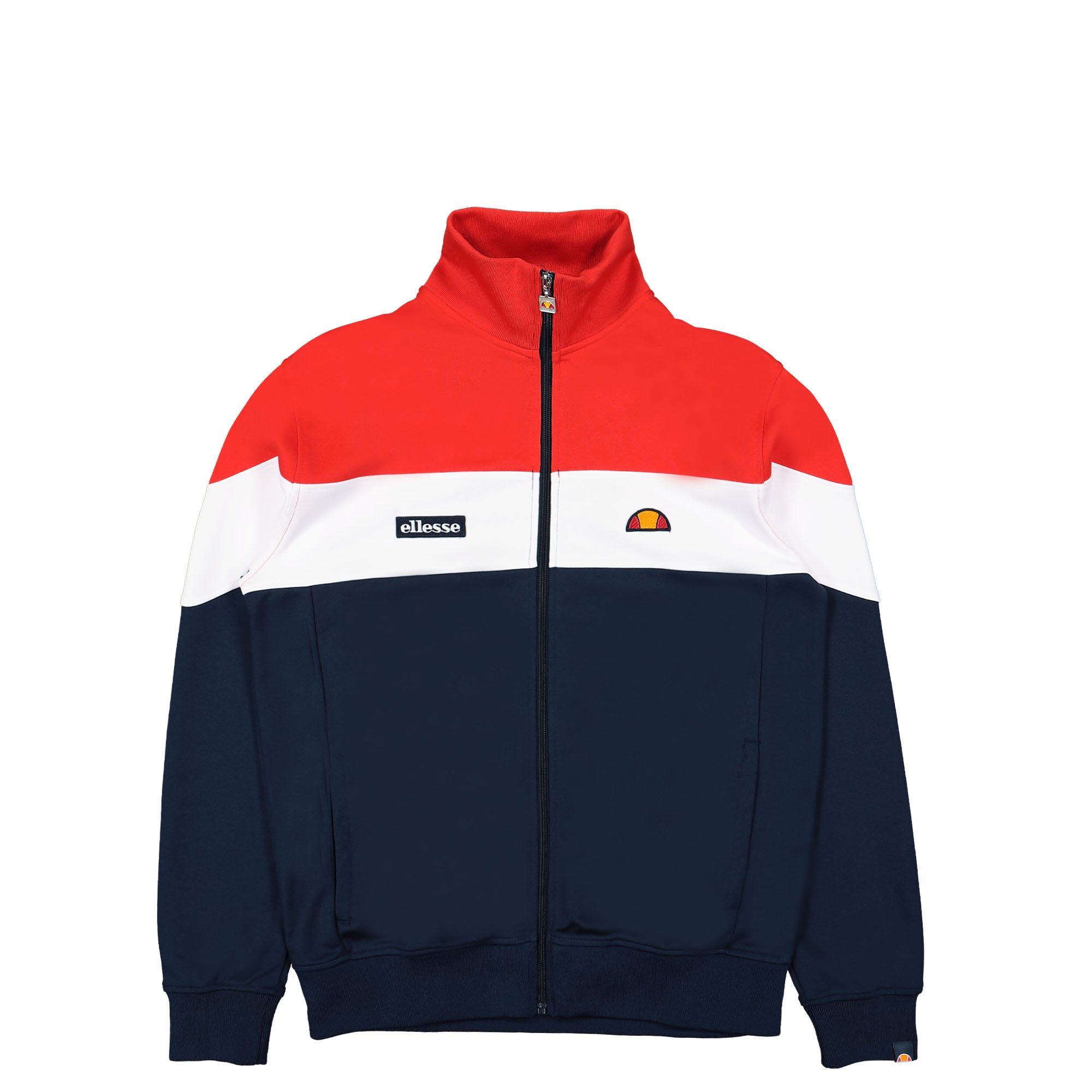 Ellesse Caprini Track Top Red / Navy / White Track Jackets SHR02980 880 | Overkill