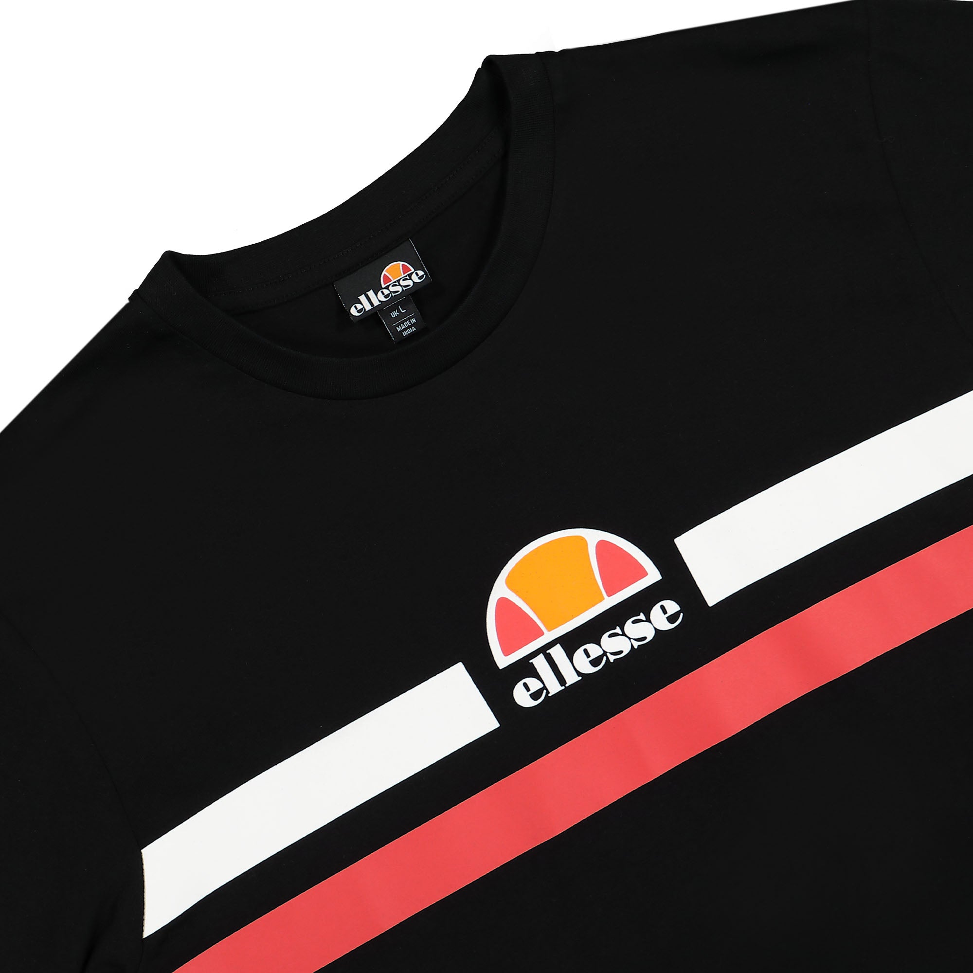 Ellesse Aprel Tee Black T-Shirts Close-up | Overkill