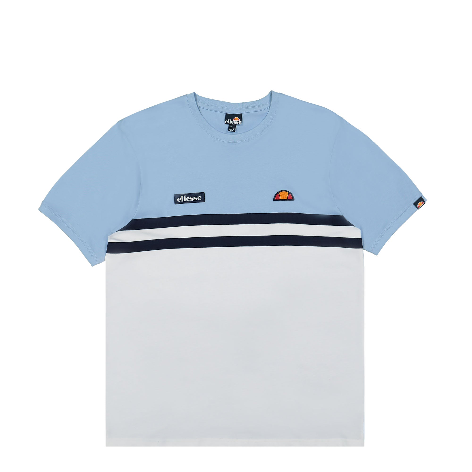 Ellesse Venire Tee Light Blue / Whhite / Navy T-Shirts SHR08507 324 | Overkill
