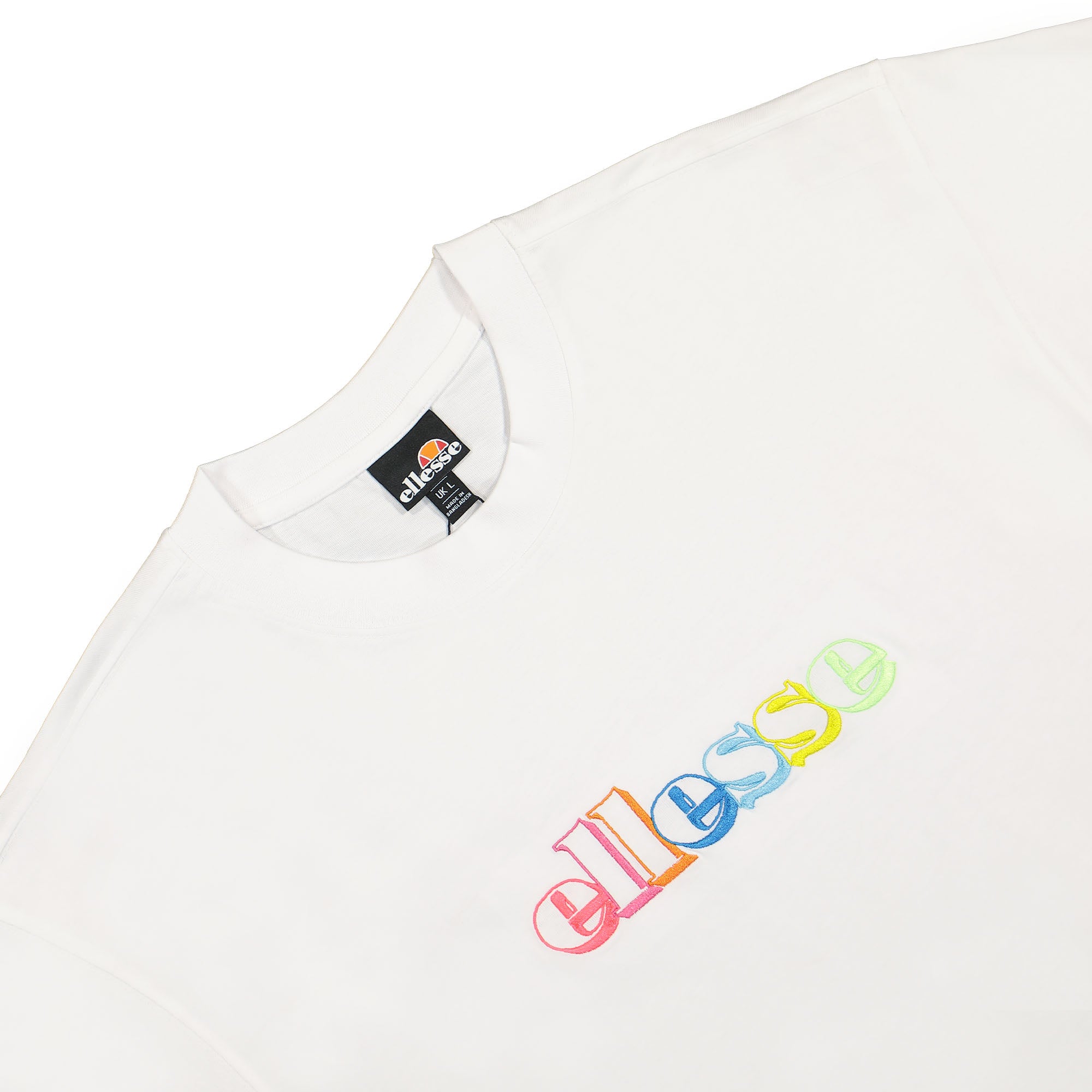Ellesse Monda Tee White T-Shirts Close-up | Overkill
