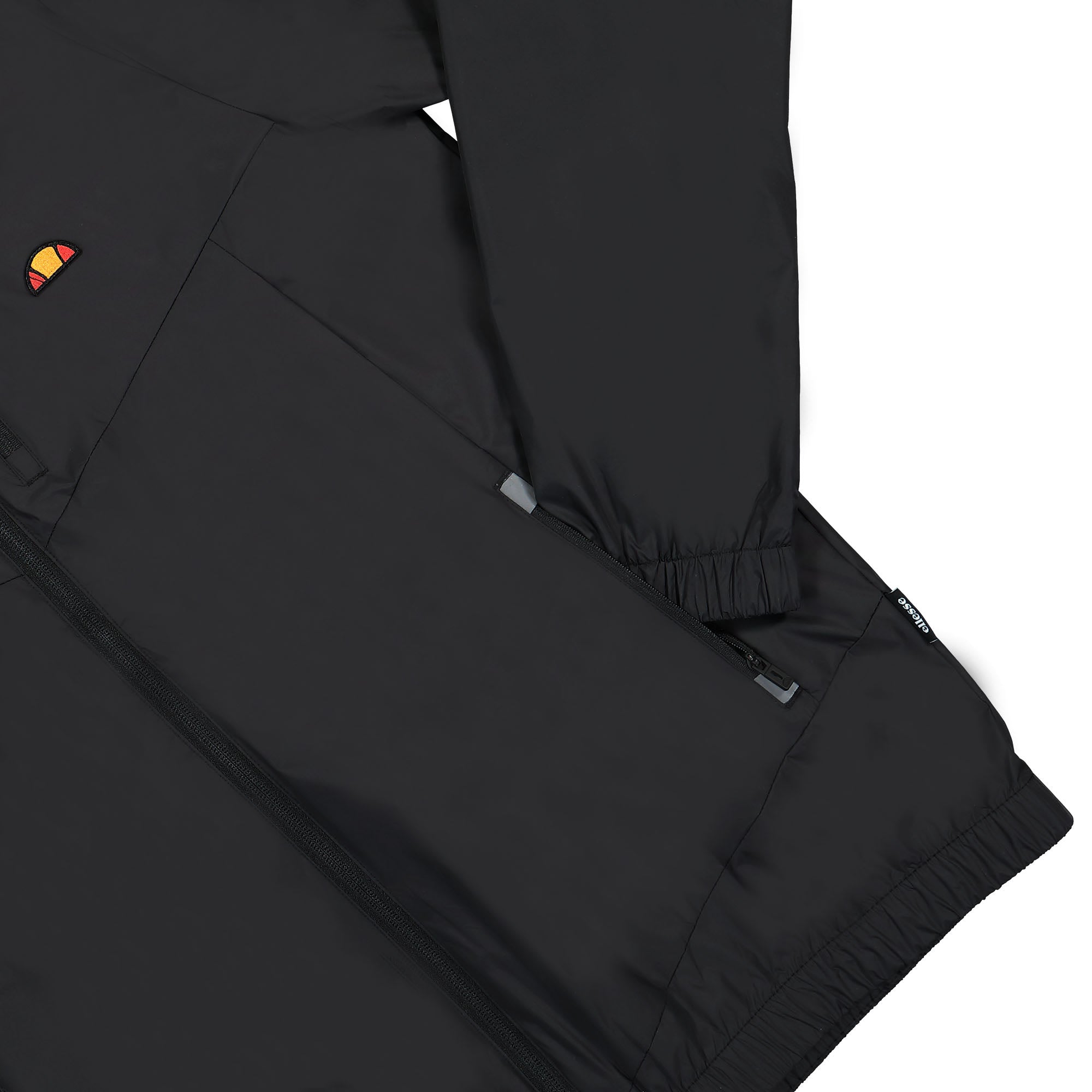 Ellesse Fraction 2 FZ Jacket Black Windbreaker Detailfoto | Overkill