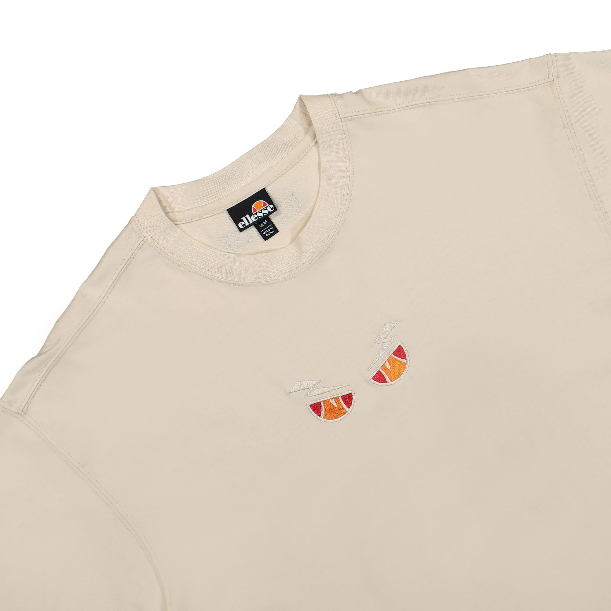 Ellesse Fontelina Tee Beige T-Shirts Close-up | Overkill