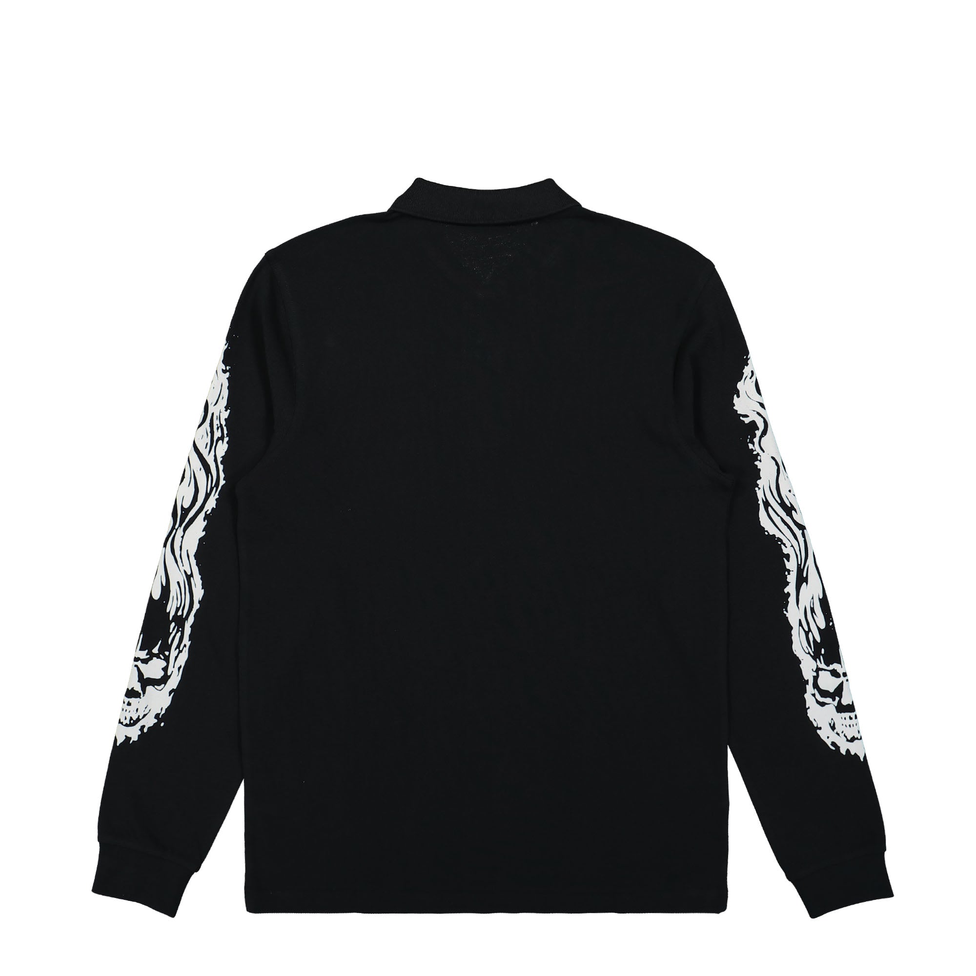 Fred Perry Noongoons X Fred Perry LS Printed Polo Shirt Black Longsleeves Material | Overkill