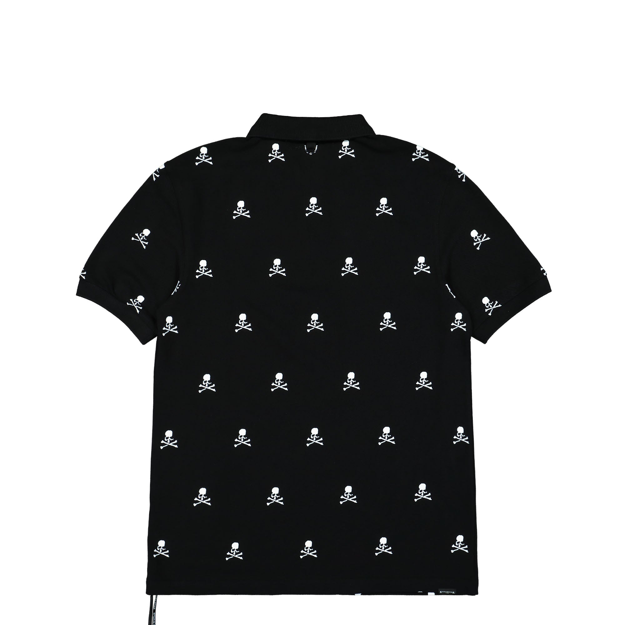 Fred Perry Skull Polo Shirt Black Polo Shirts Material | Overkill