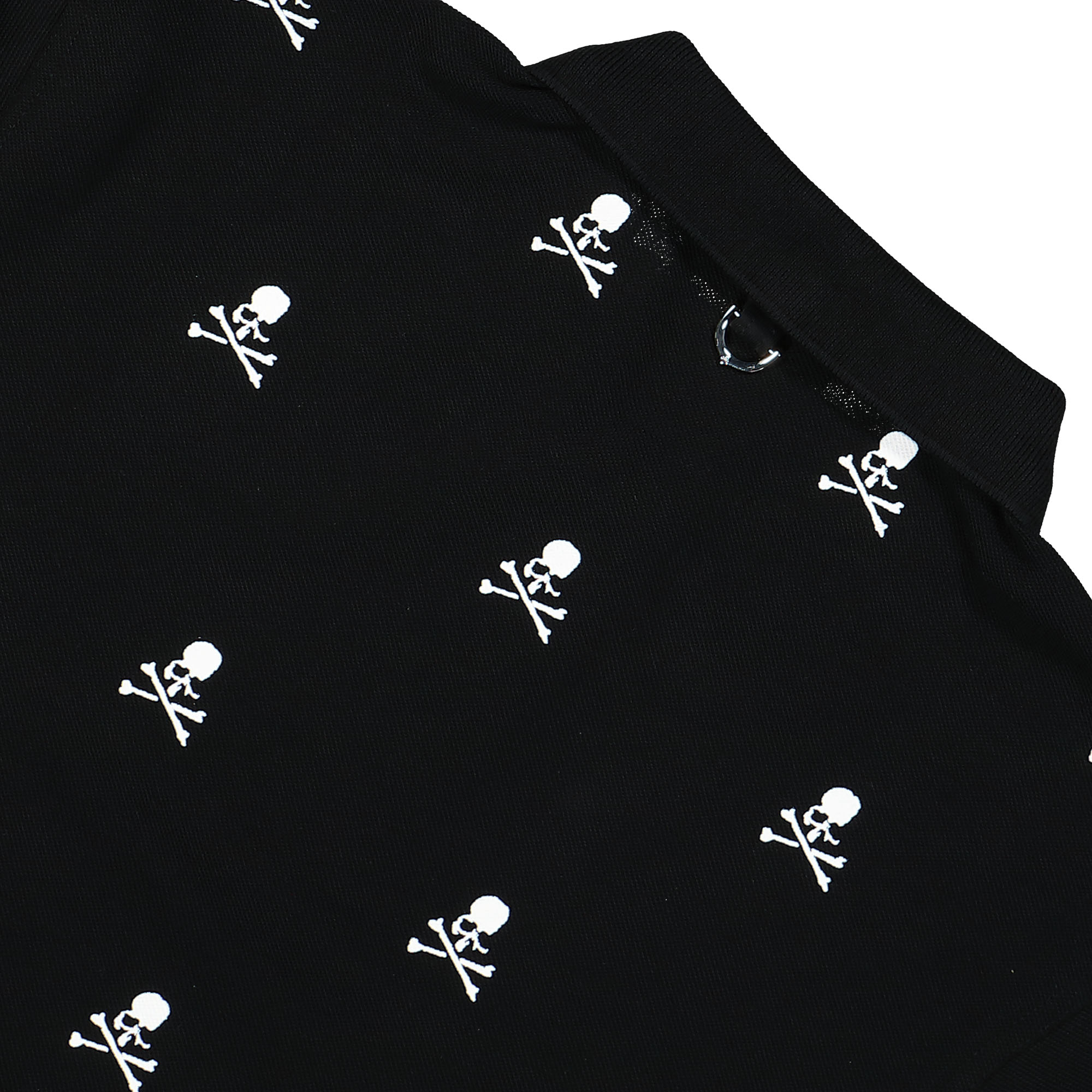 Fred Perry Skull Polo Shirt Black Polo Shirts Detail view 3 | Overkill
