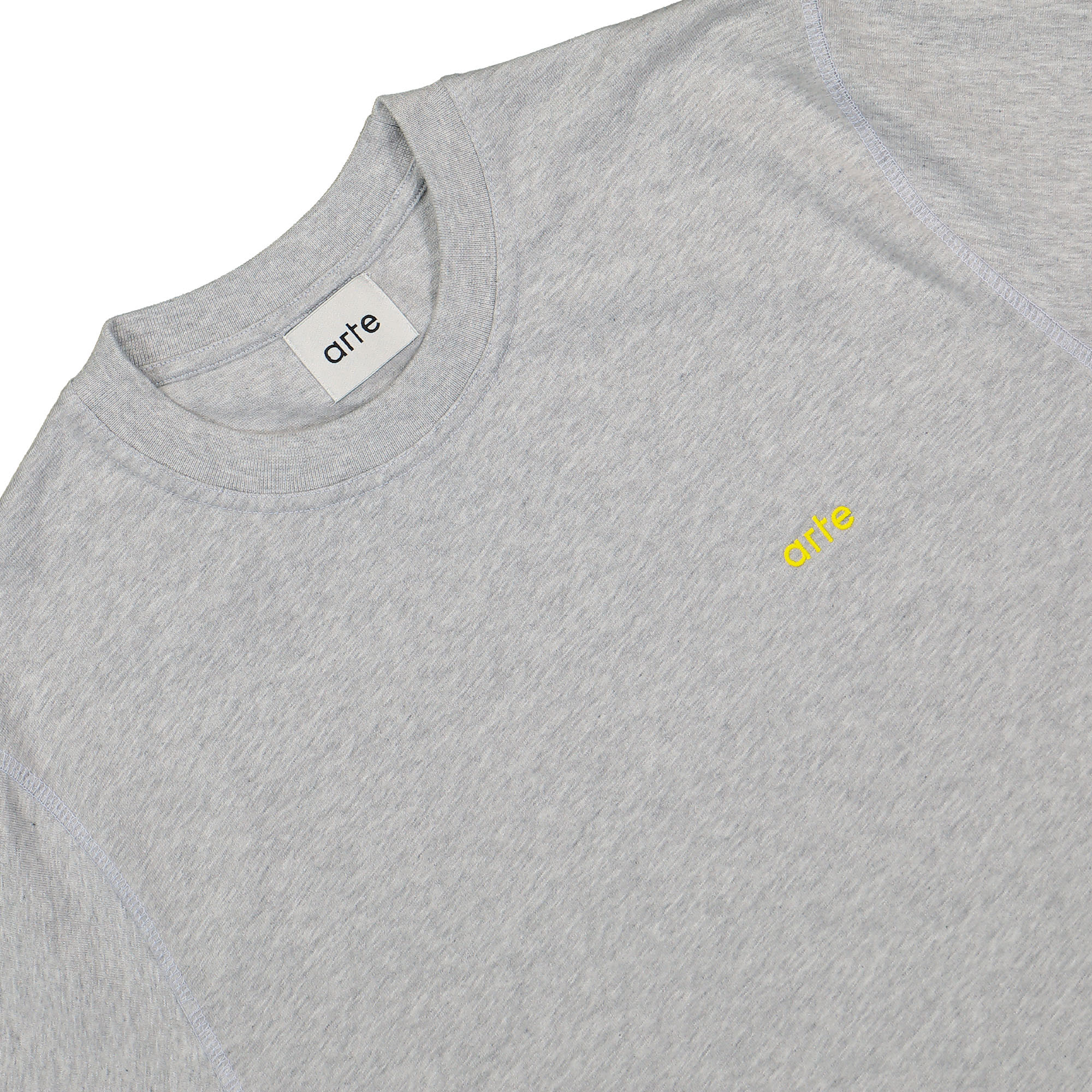 Arte Antwerp Back Print T-Shirt Grey T-Shirts Material | Overkill