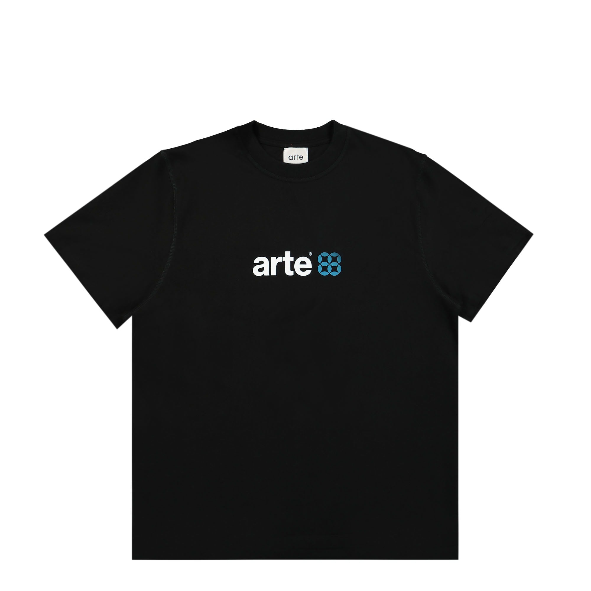 Arte Antwerp Front Printed Bauhaus Logo T-Shirt Black T-Shirts SS23-018T / Black | Overkill