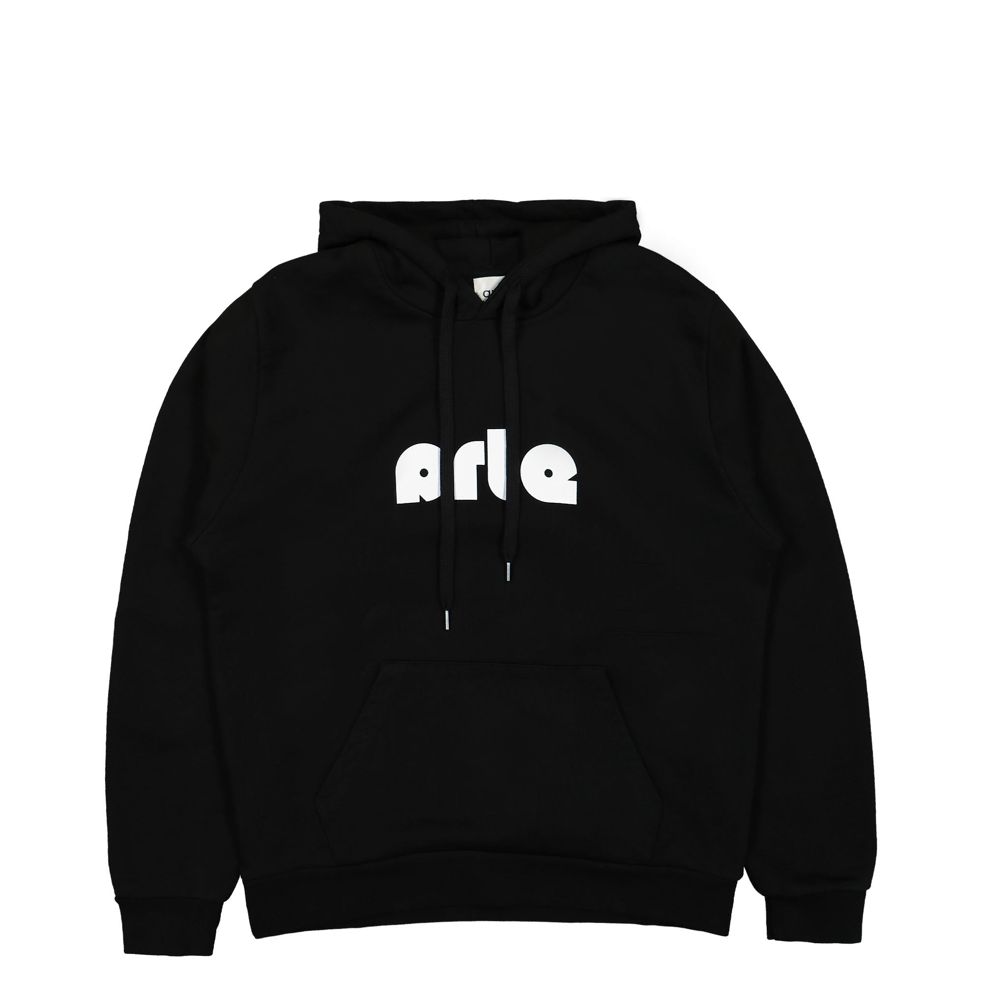 Arte Antwerp Front Print Bauhaus Logo Hoodie Black Hoodies SS23-033H | Overkill