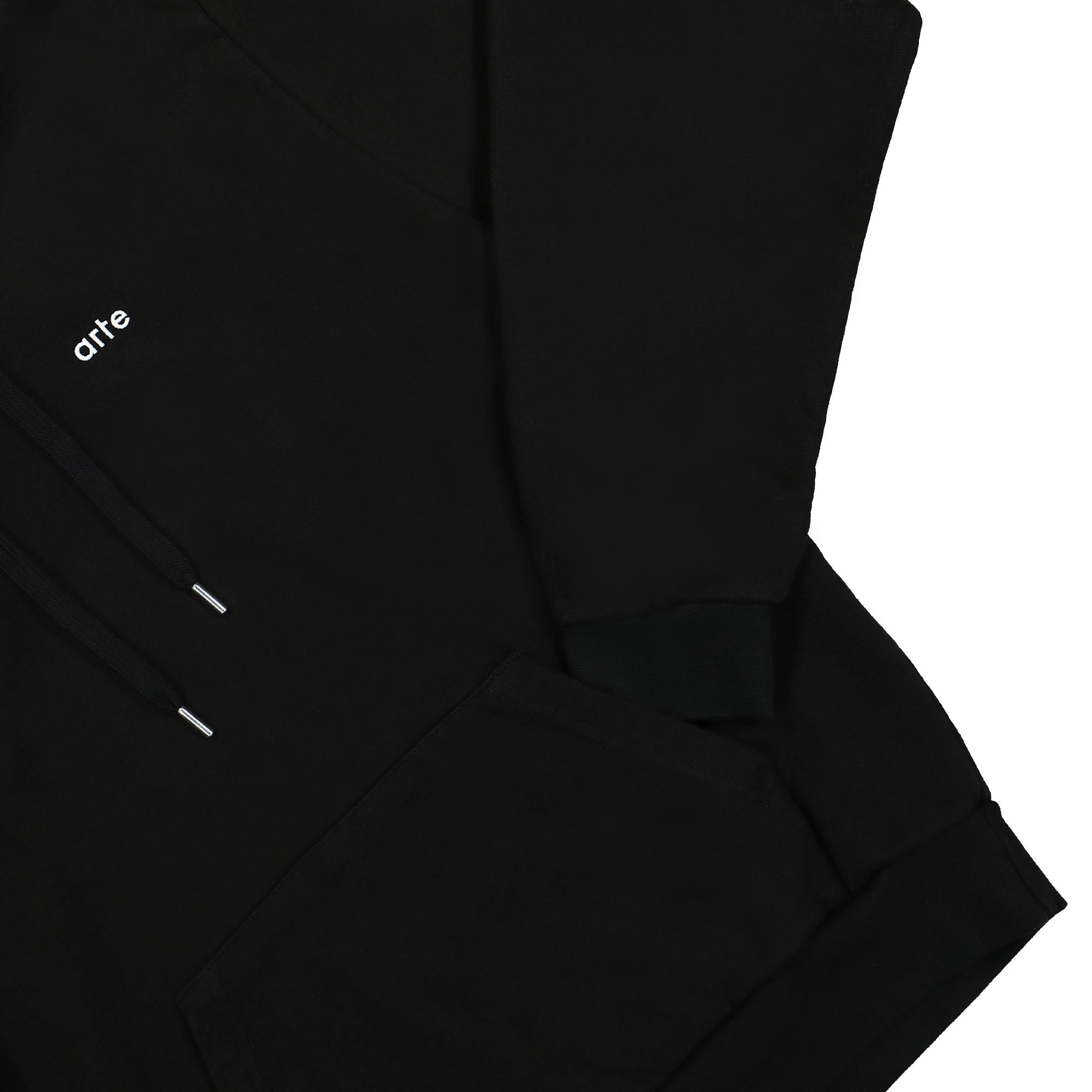 Arte Antwerp Back Stripes Heart Hoodie Black Hoodies Detailfoto | Overkill