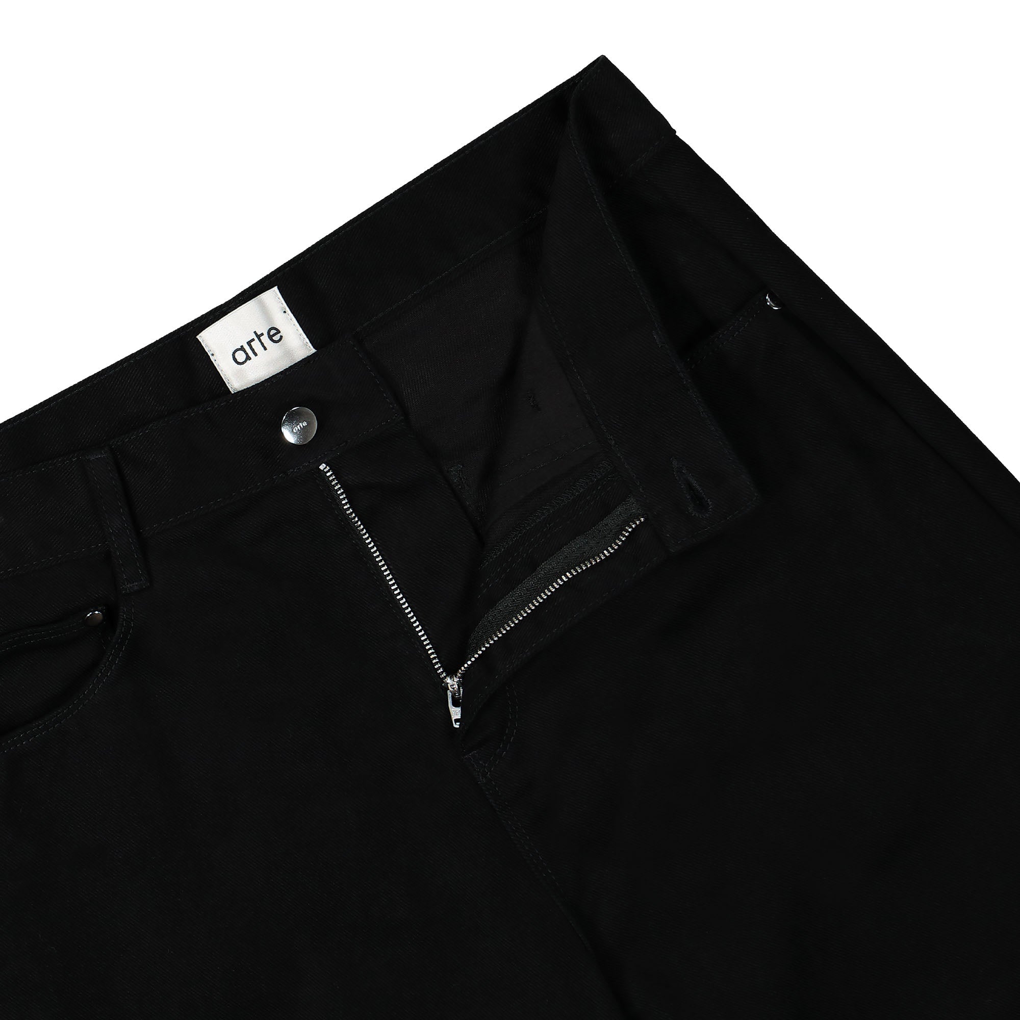Arte Antwerp Paul Pocket Logo Pants Black Casual Pants Detailfoto | Overkill