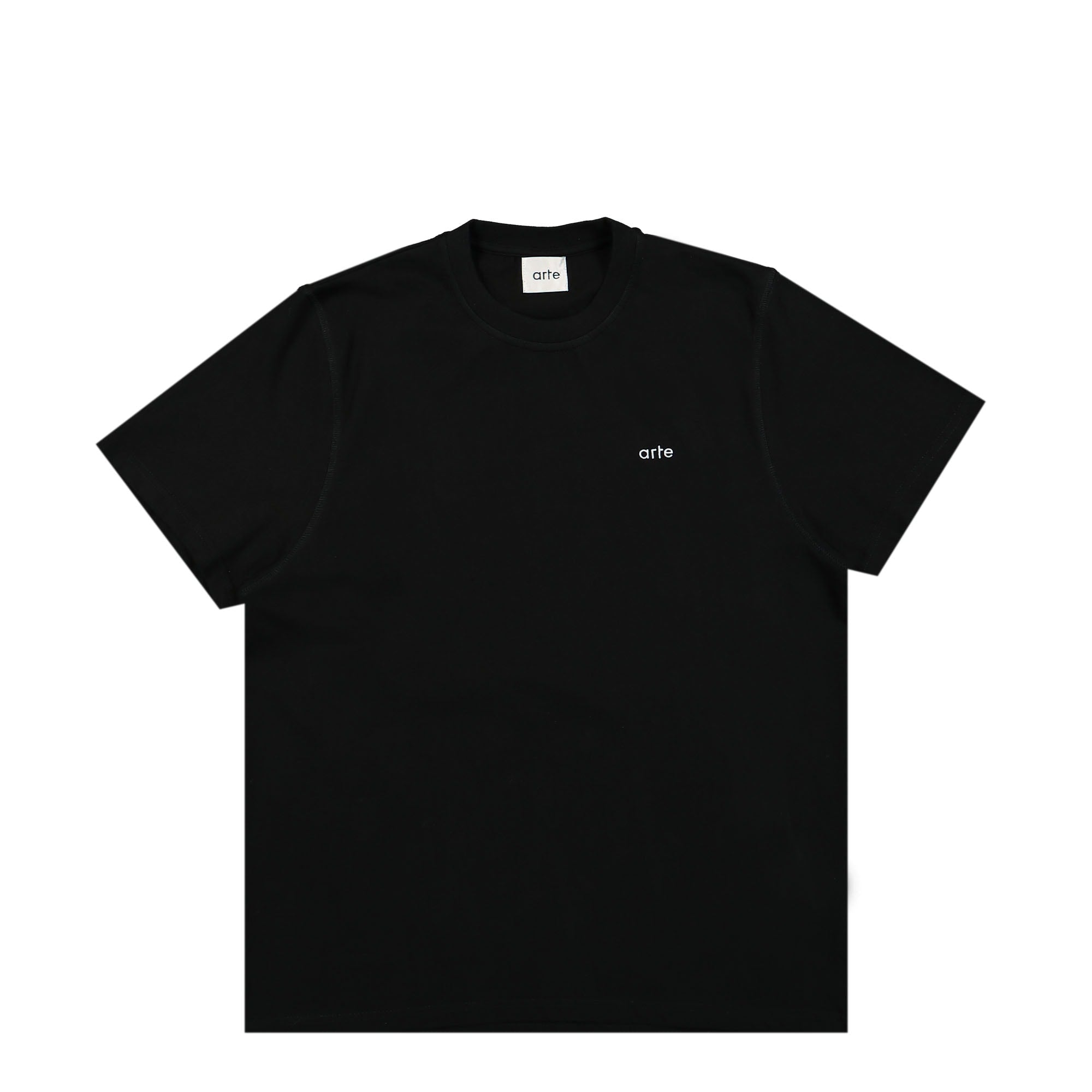 Arte Antwerp Back Crooked Heart Logo T-Shirt Black T-Shirts SS23-103T / Black | Overkill