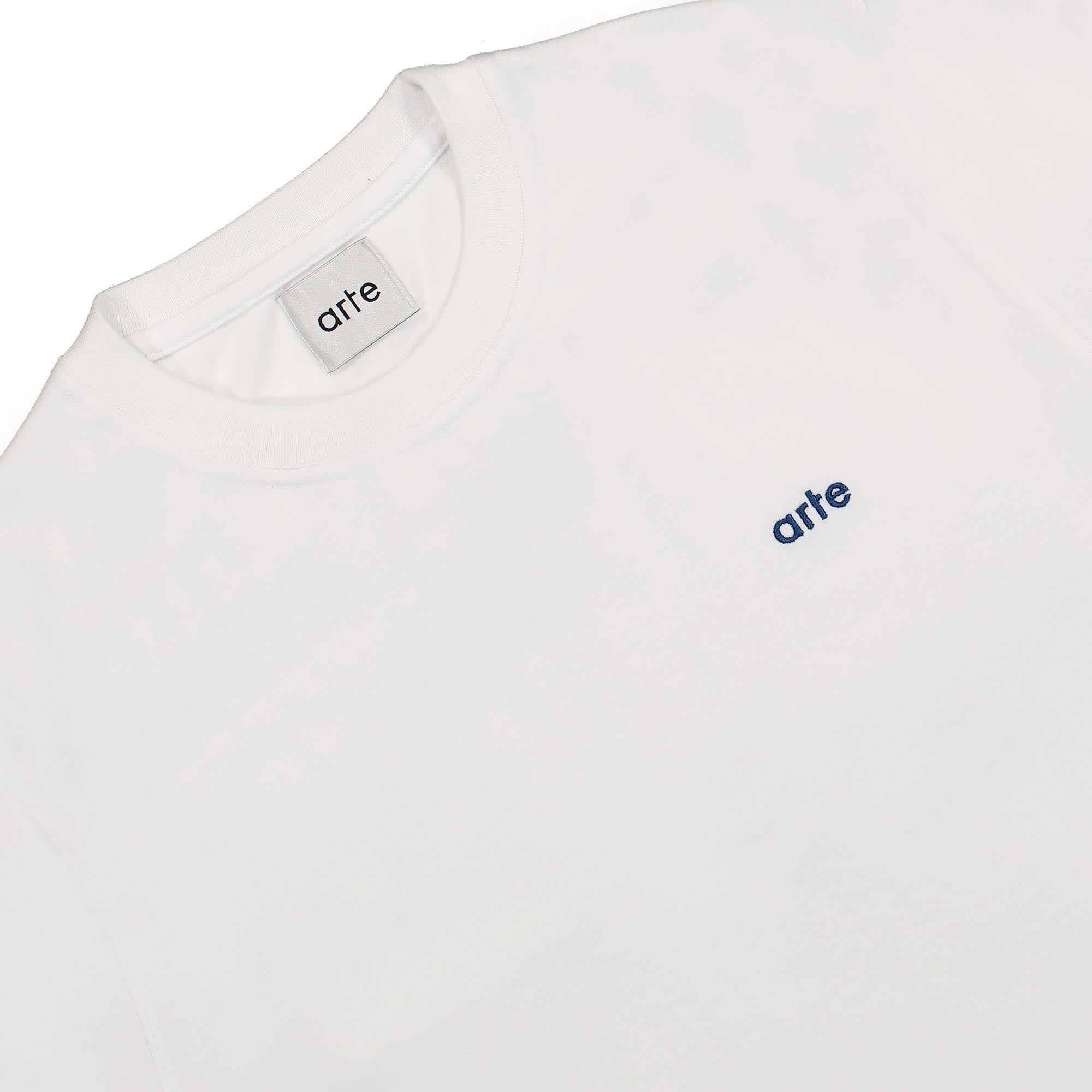 Arte Antwerp Back Crooked Heart Logo T-Shirt White T-Shirts Material | Overkill