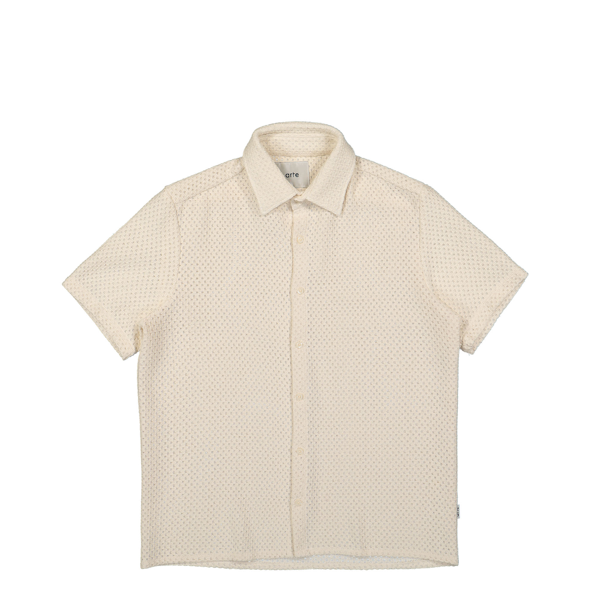 Arte Antwerp Seth Croche Cream Shirts SS23-141S / Cream | Overkill