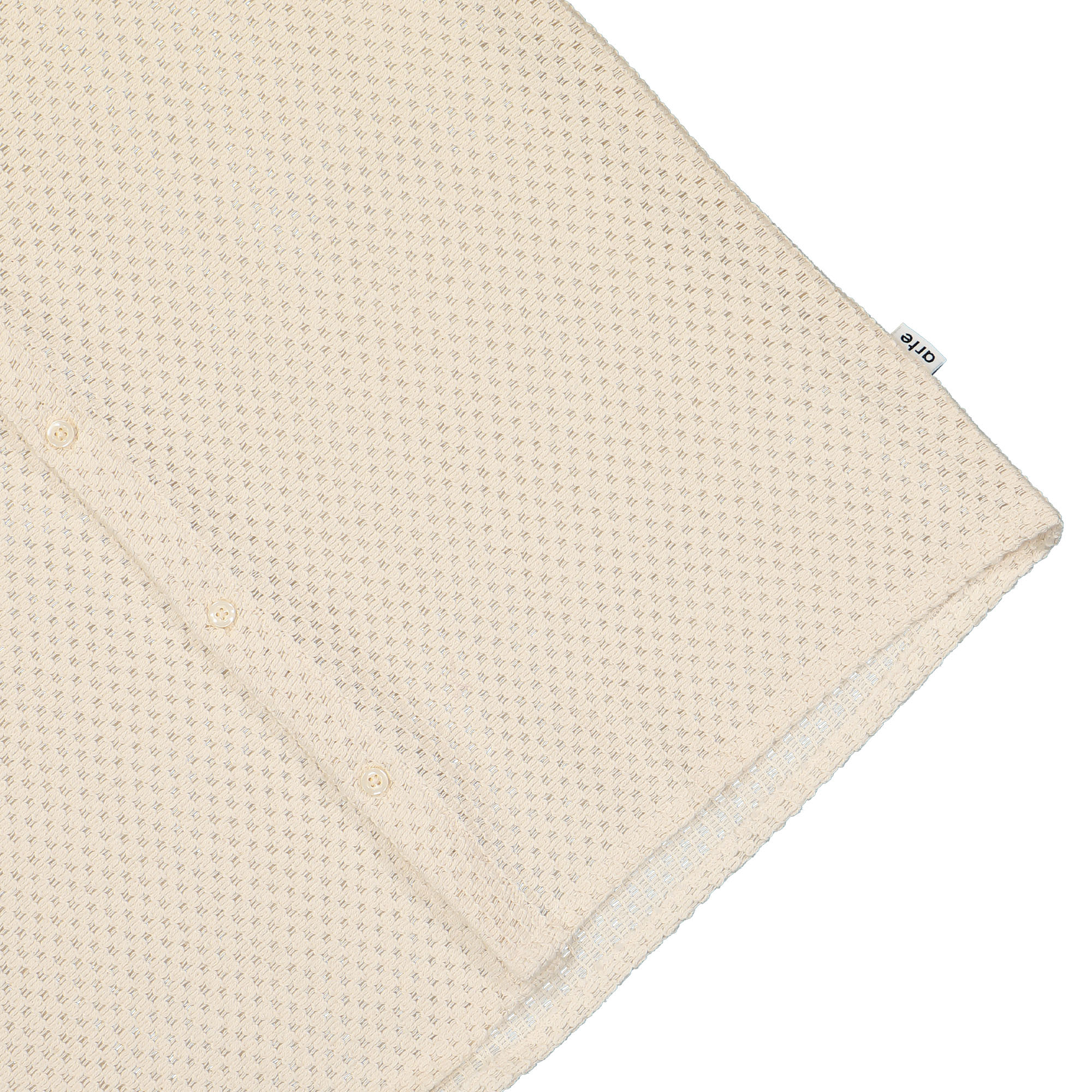 Arte Antwerp Seth Croche Cream Shirts Detailfoto | Overkill