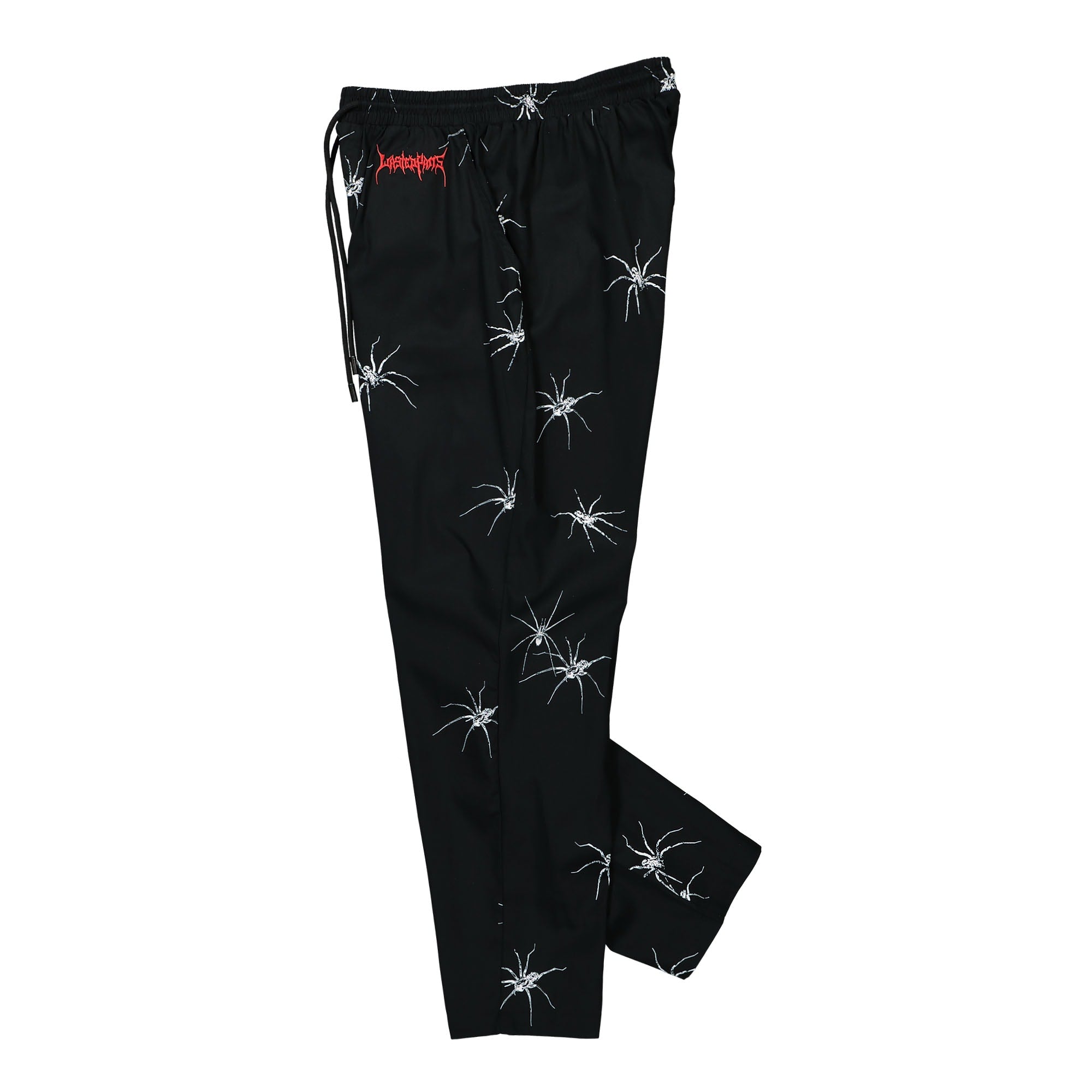 Wasted Paris Allover Sick Jay Pant Black Sweat & Track Pants Close-up | Overkill