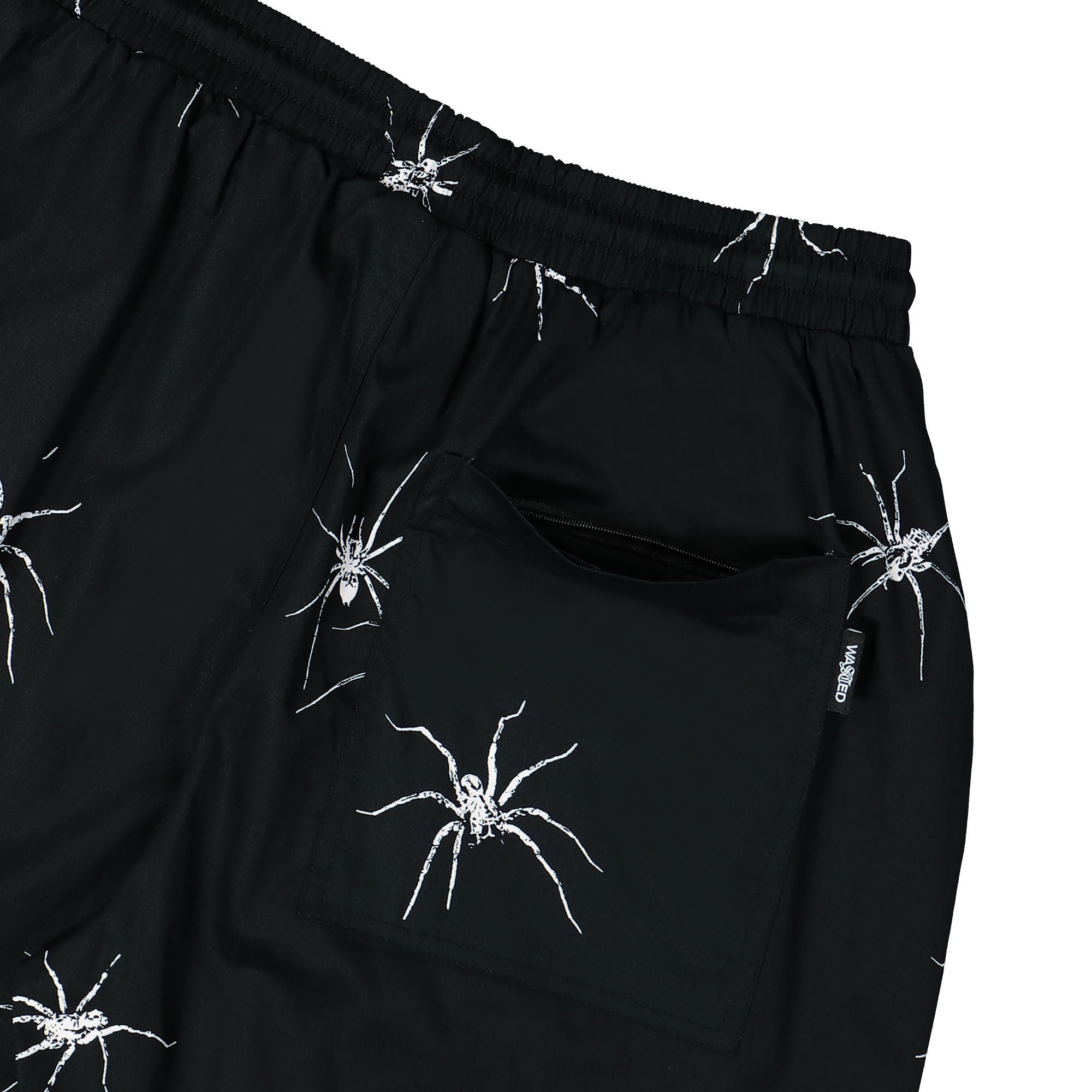 Wasted Paris Allover Sick Jay Pant Black Sweat & Track Pants Detail view 1 | Overkill