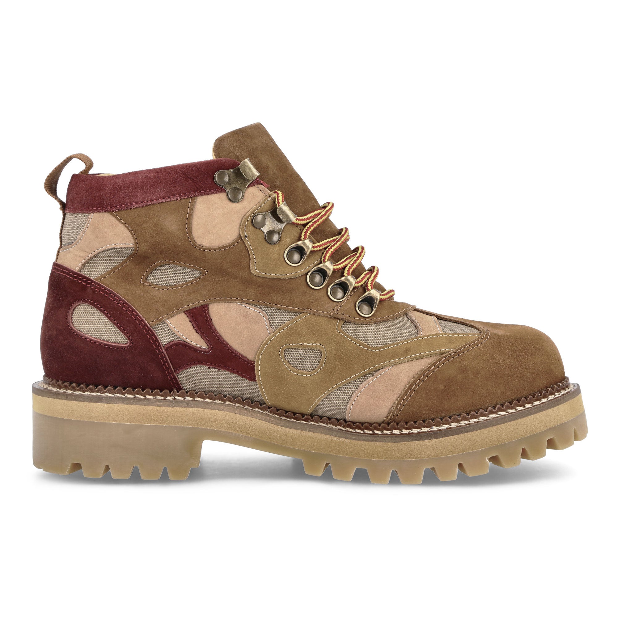 Kidsuper Studios Boots With Swirls Brown Boots Silhouette | Overkill