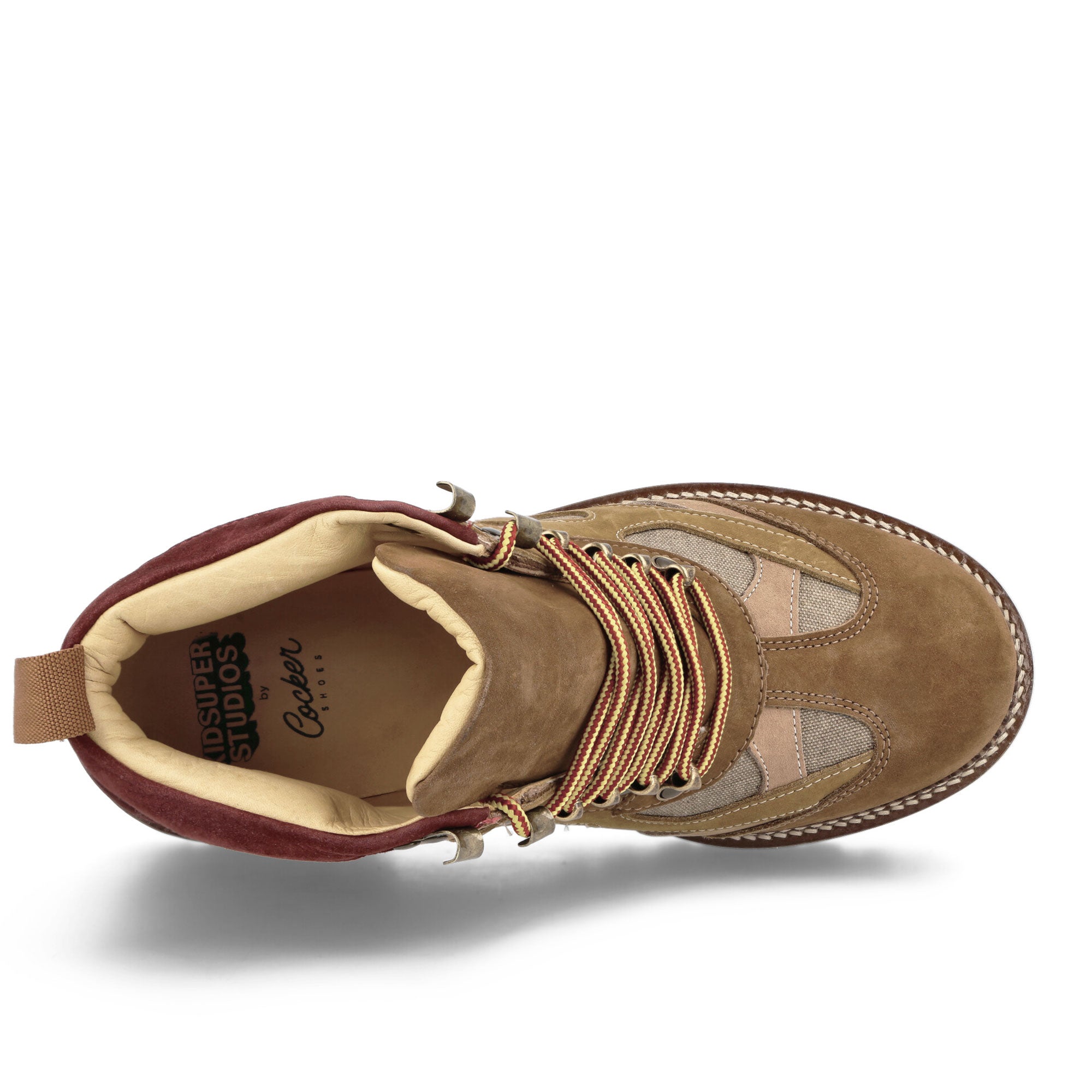 Kidsuper Studios Boots With Swirls Brown Boots Detailfoto | Overkill