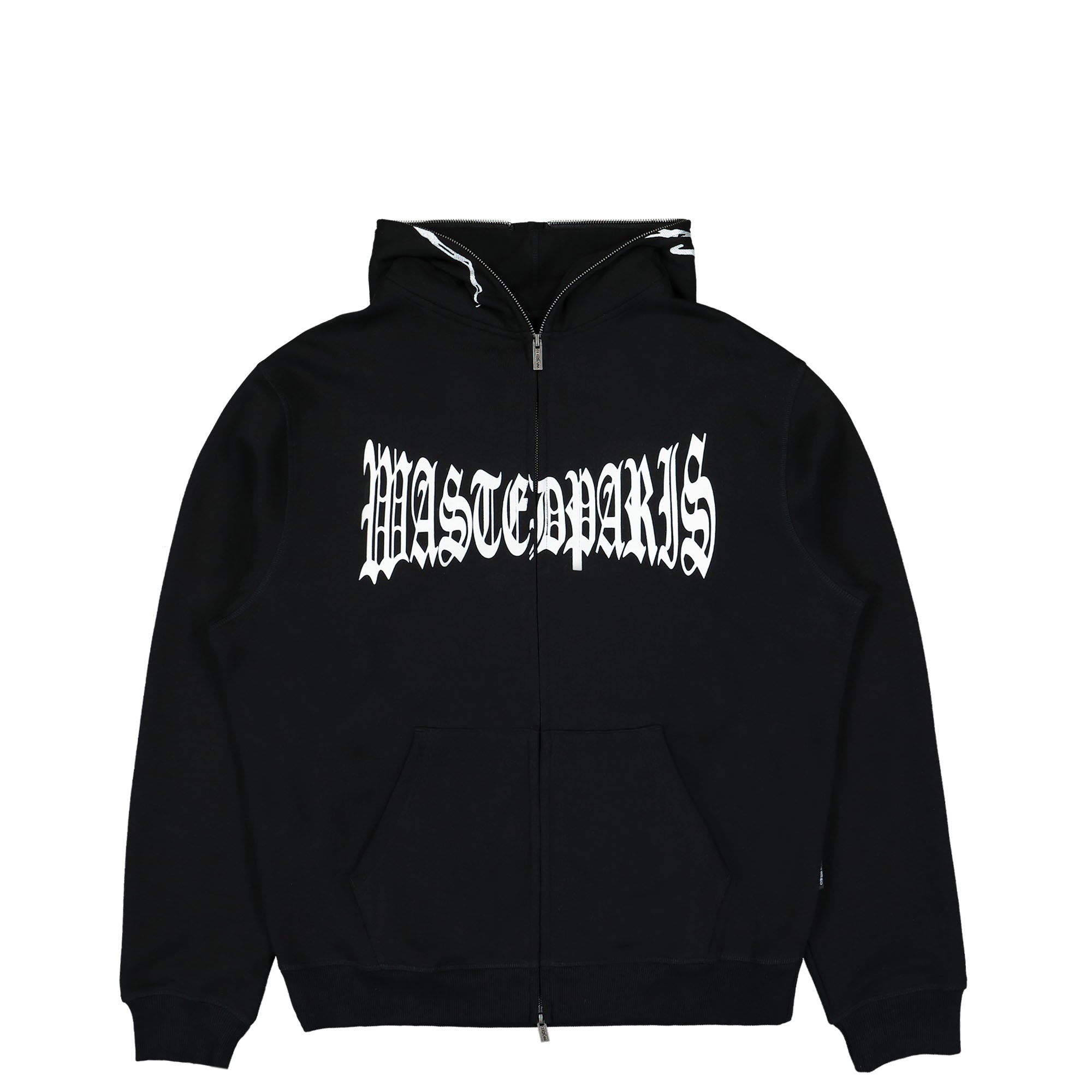 Wasted Paris Sick Full Zip Hoodie Black Hoodies SS23D1-WPHFZS | Overkill