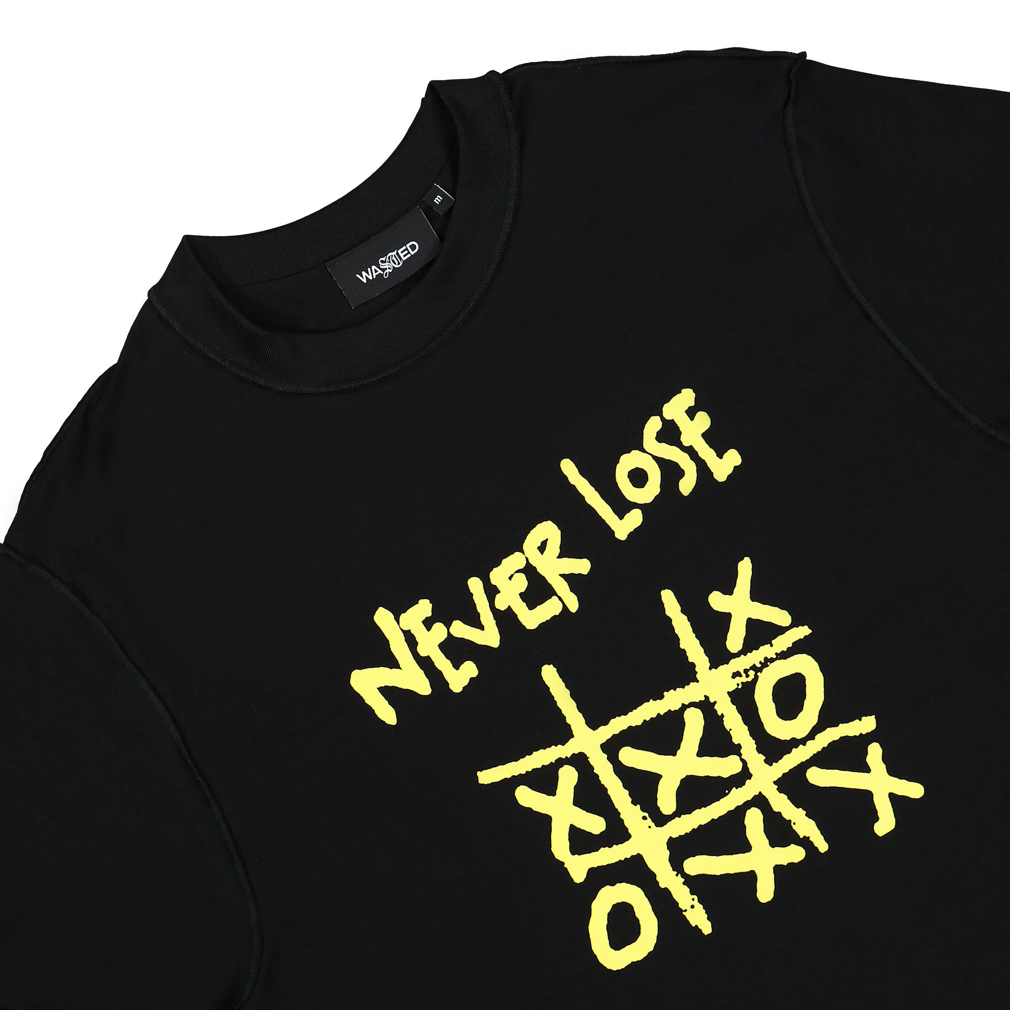 Wasted Paris Never Lose T-Shirt Black T-Shirts Close-up | Overkill