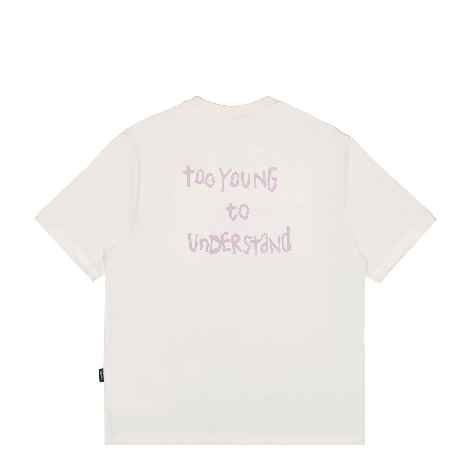 Wasted Paris Too Young T-Shirt Off White T-Shirts Close-up | Overkill