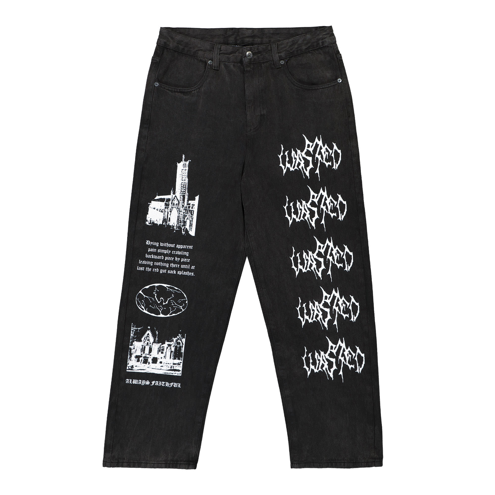 Wasted Paris Casper Pant Cult Black Sweat & Track Pants 162315 / Black | Overkill