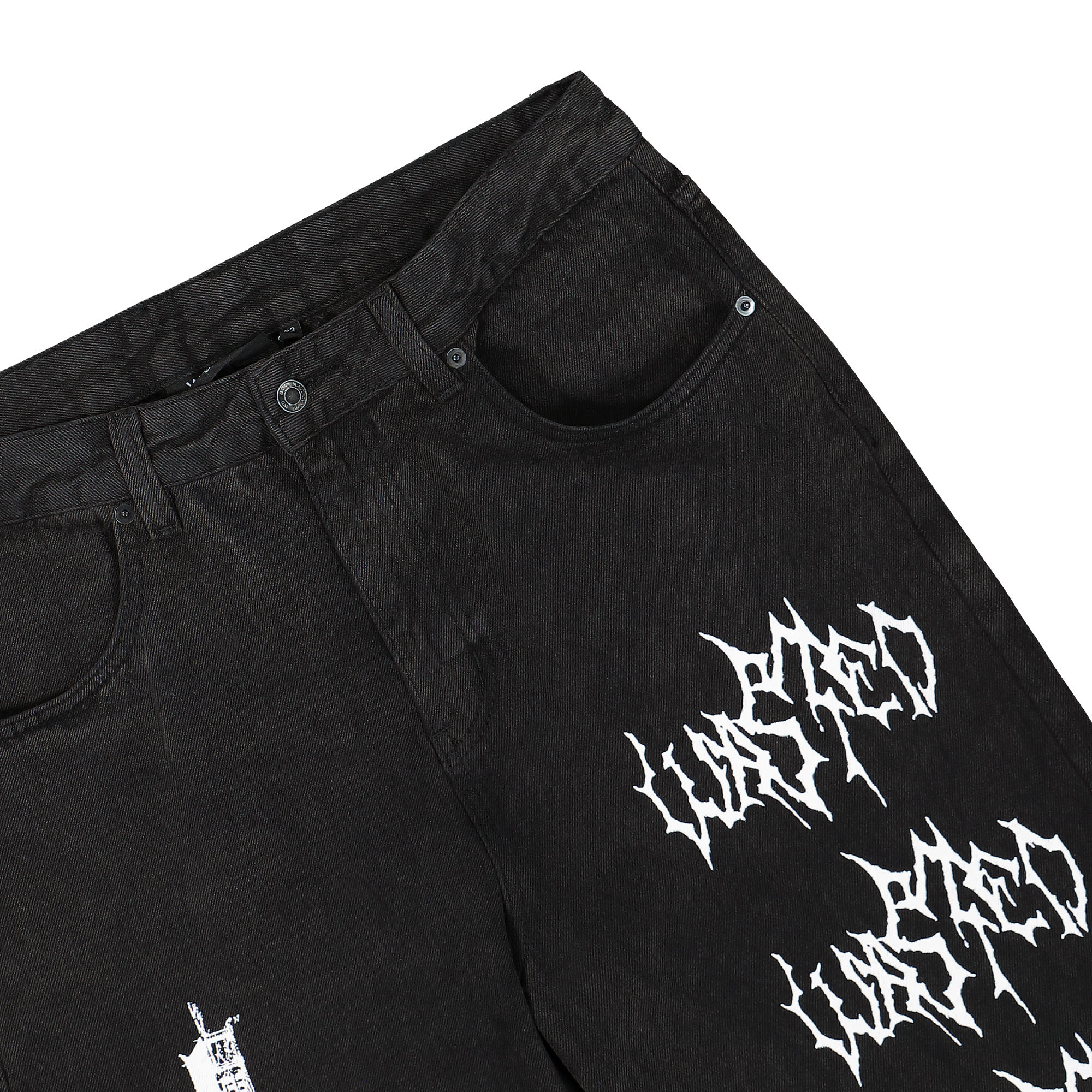 Wasted Paris Casper Pant Cult Black Sweat & Track Pants Detail view 1 | Overkill