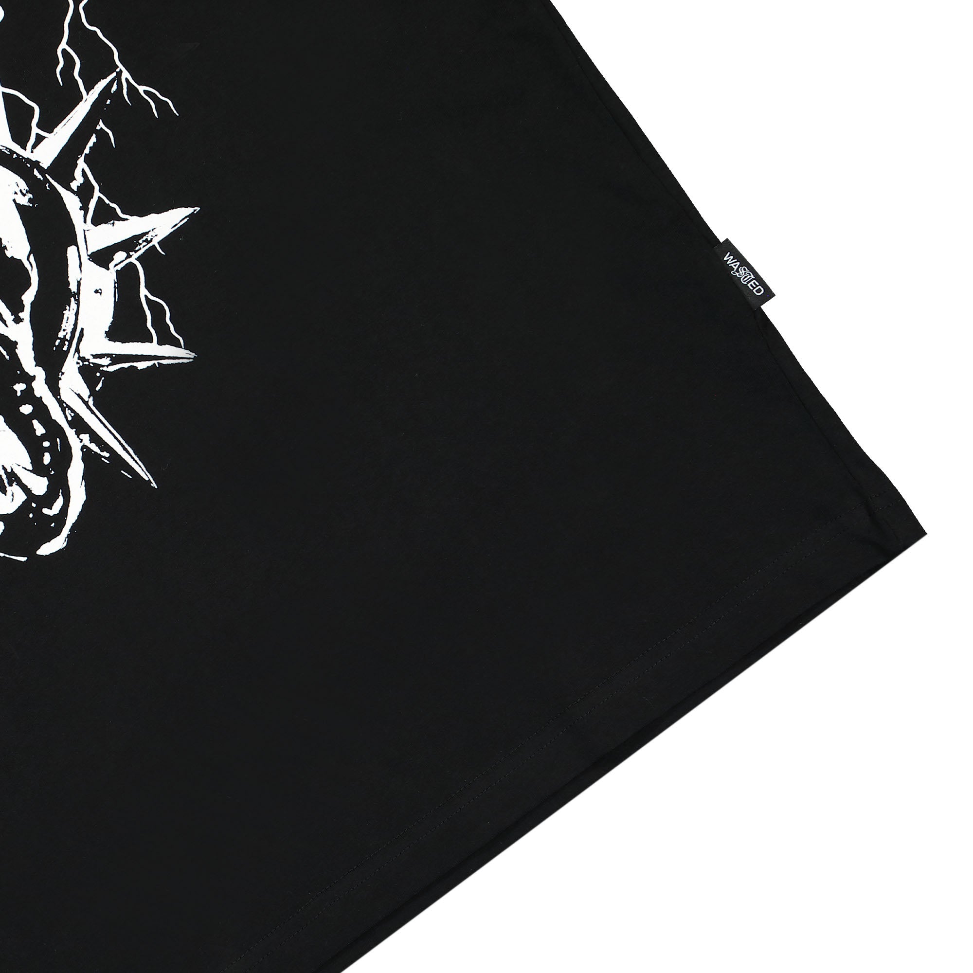 Wasted Paris T-Shirt Spike Black T-Shirts Detailfoto | Overkill