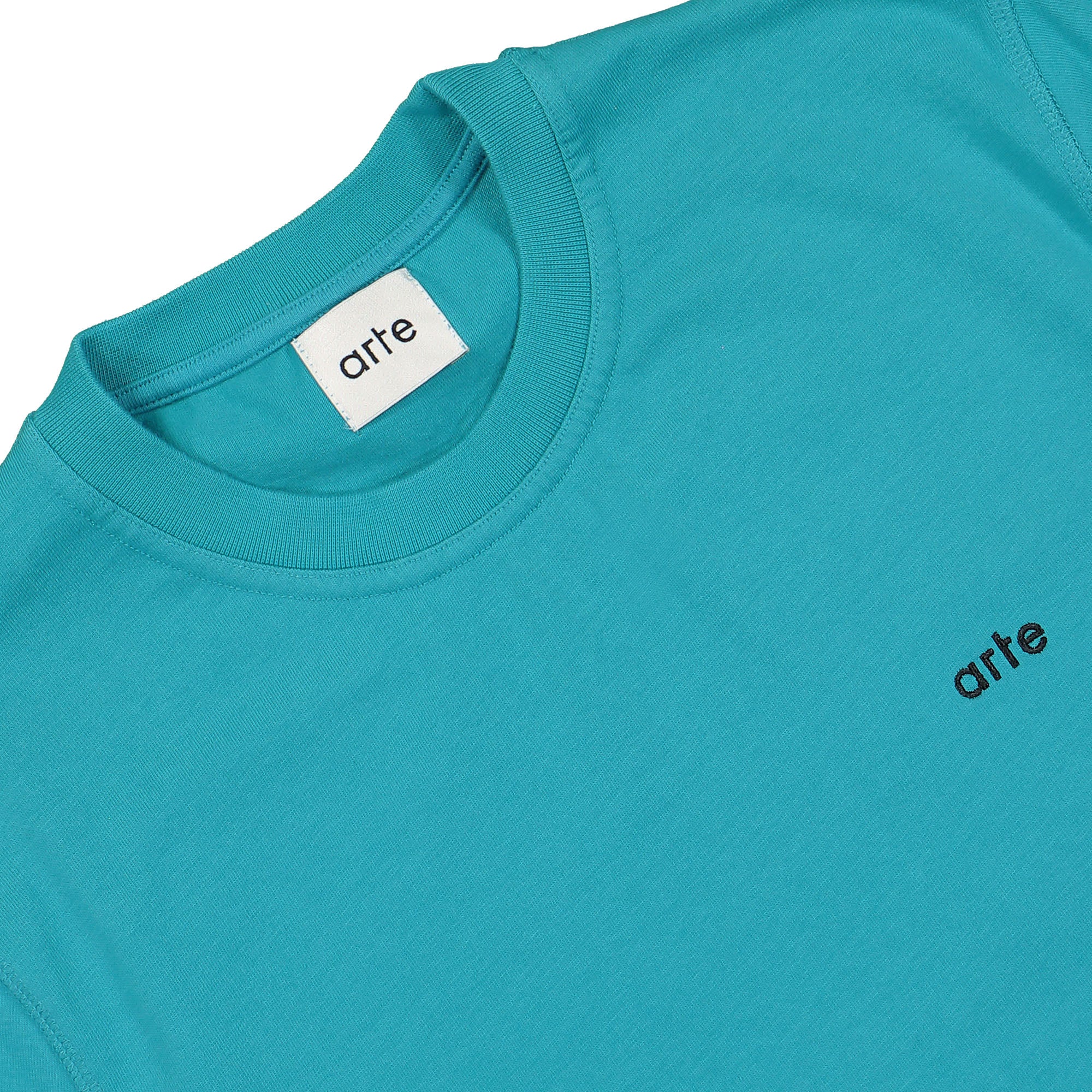 Arte Antwerp Back Print T-Shirt Lake Blue T-Shirts Material | Overkill