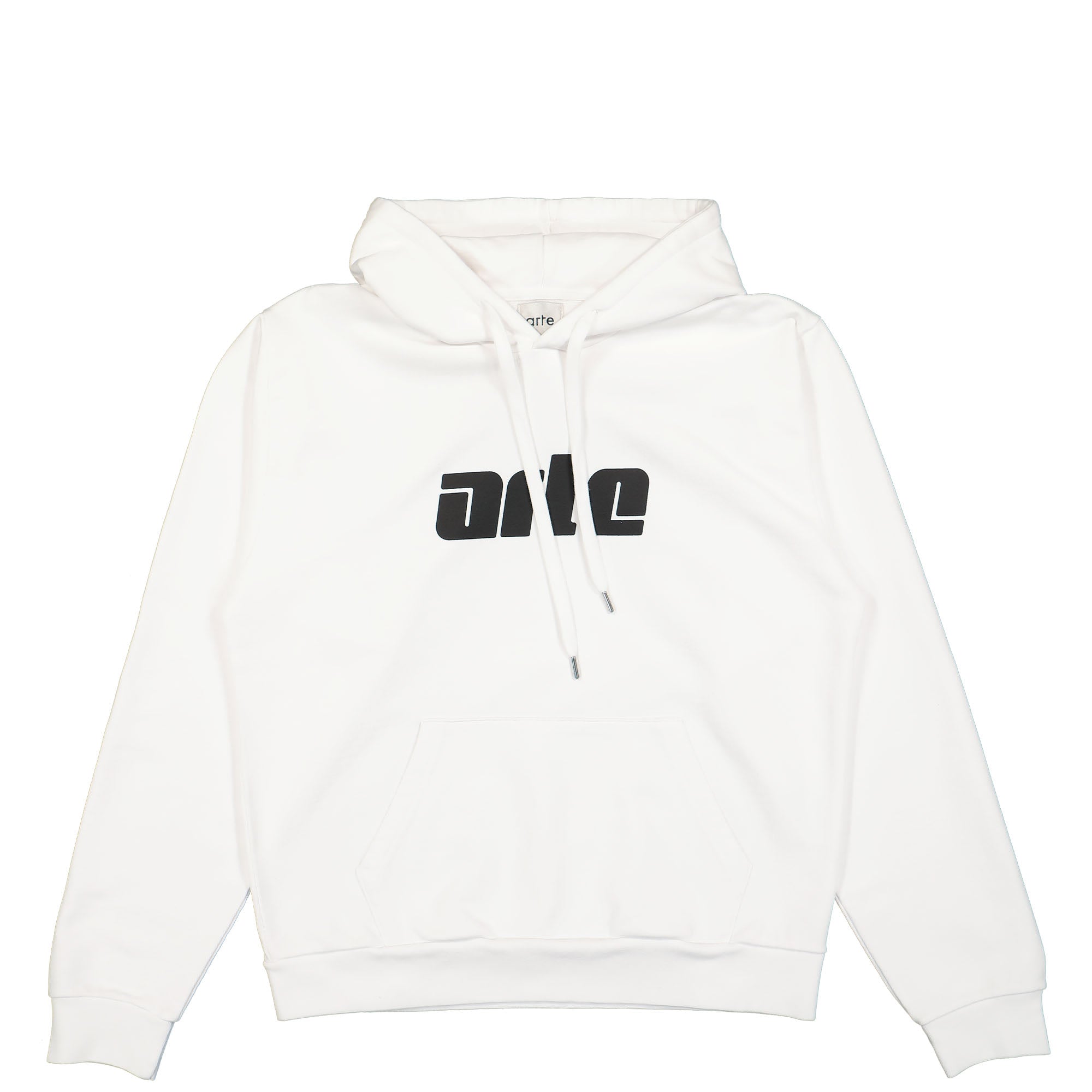 Arte Antwerp Front Logo Hoodie White Hoodies SS23-040H / White | Overkill