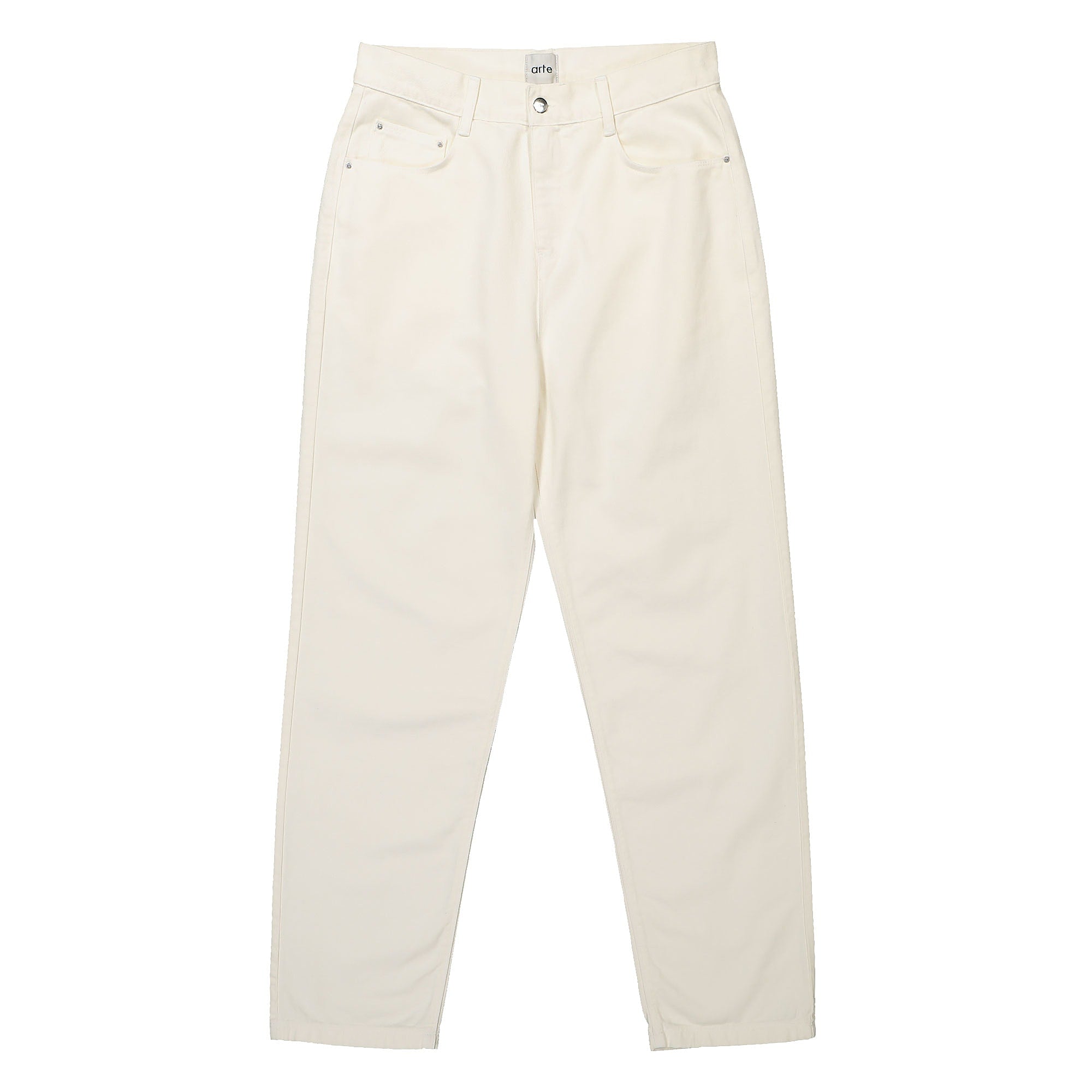 Arte Antwerp Poage Back Heart Pants Cream Casual Pants SS24-007P / Cream | Overkill