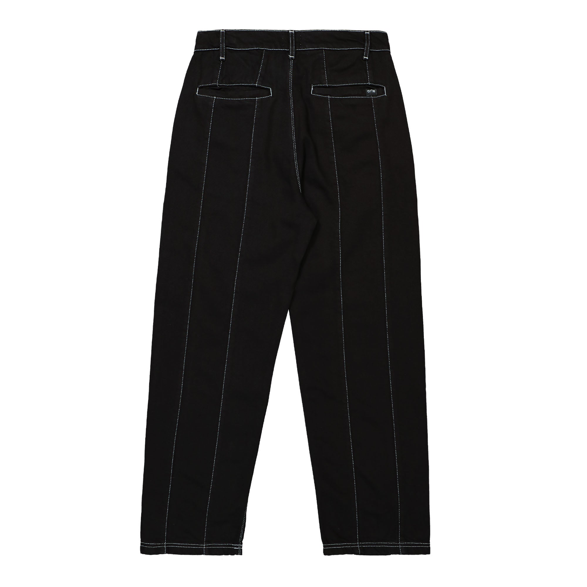 Arte Antwerp Poage Detail Pants Black Casual Pants Material | Overkill