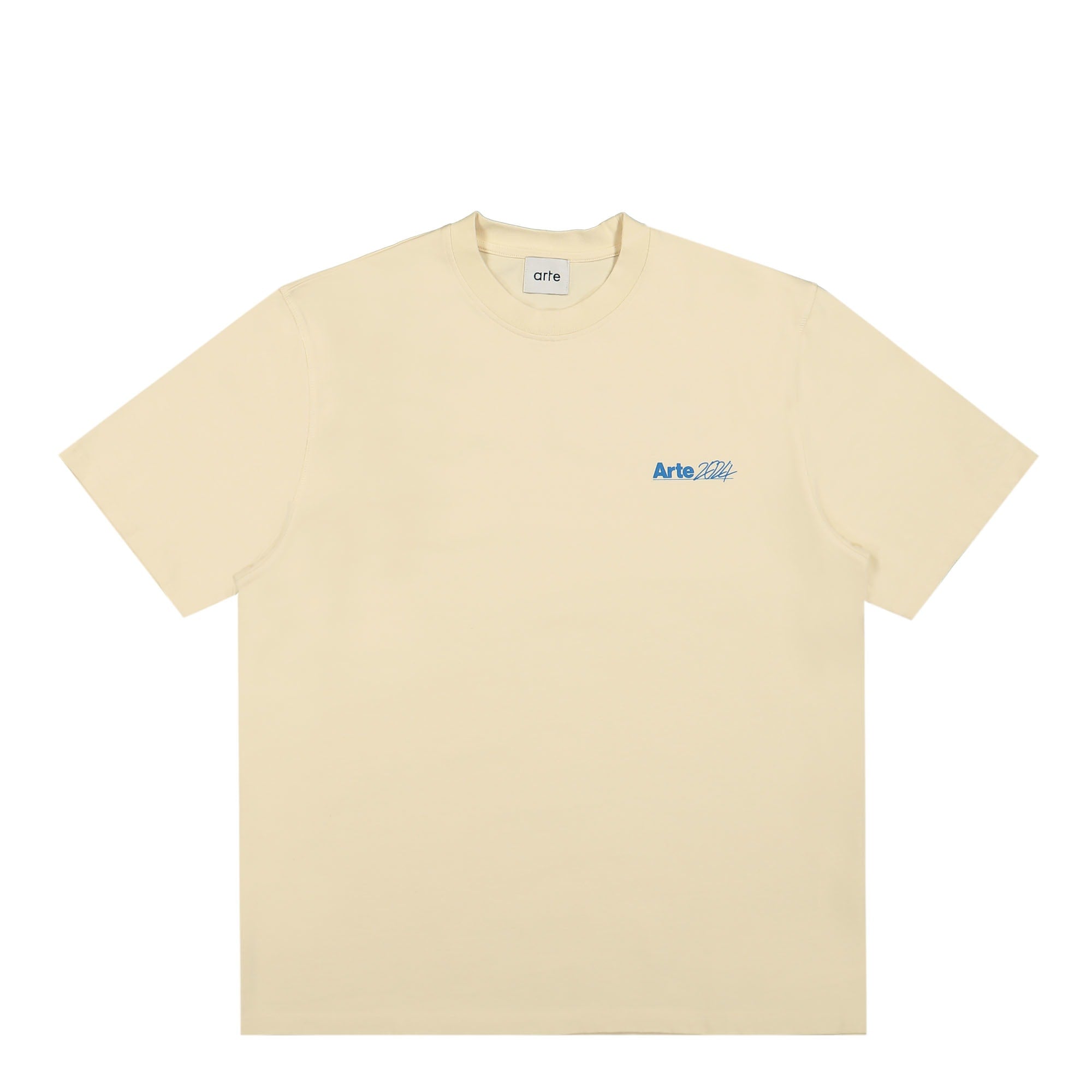Arte Antwerp Teo Back SS24 T-Shirt Cream T-Shirts SS24-023T / Cream | Overkill