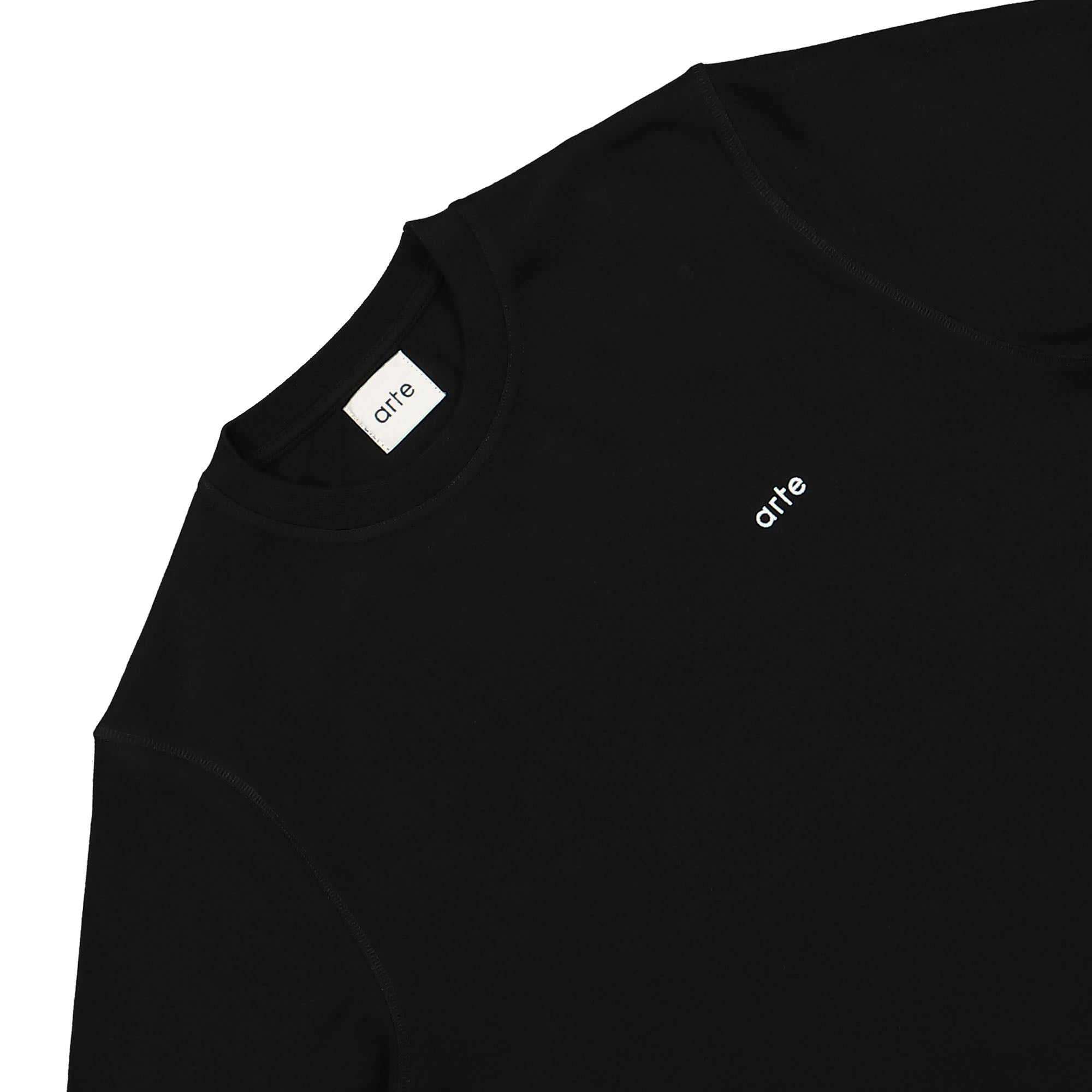 Arte Antwerp Teo Back Hearts T-Shirt Black T-Shirts Material | Overkill