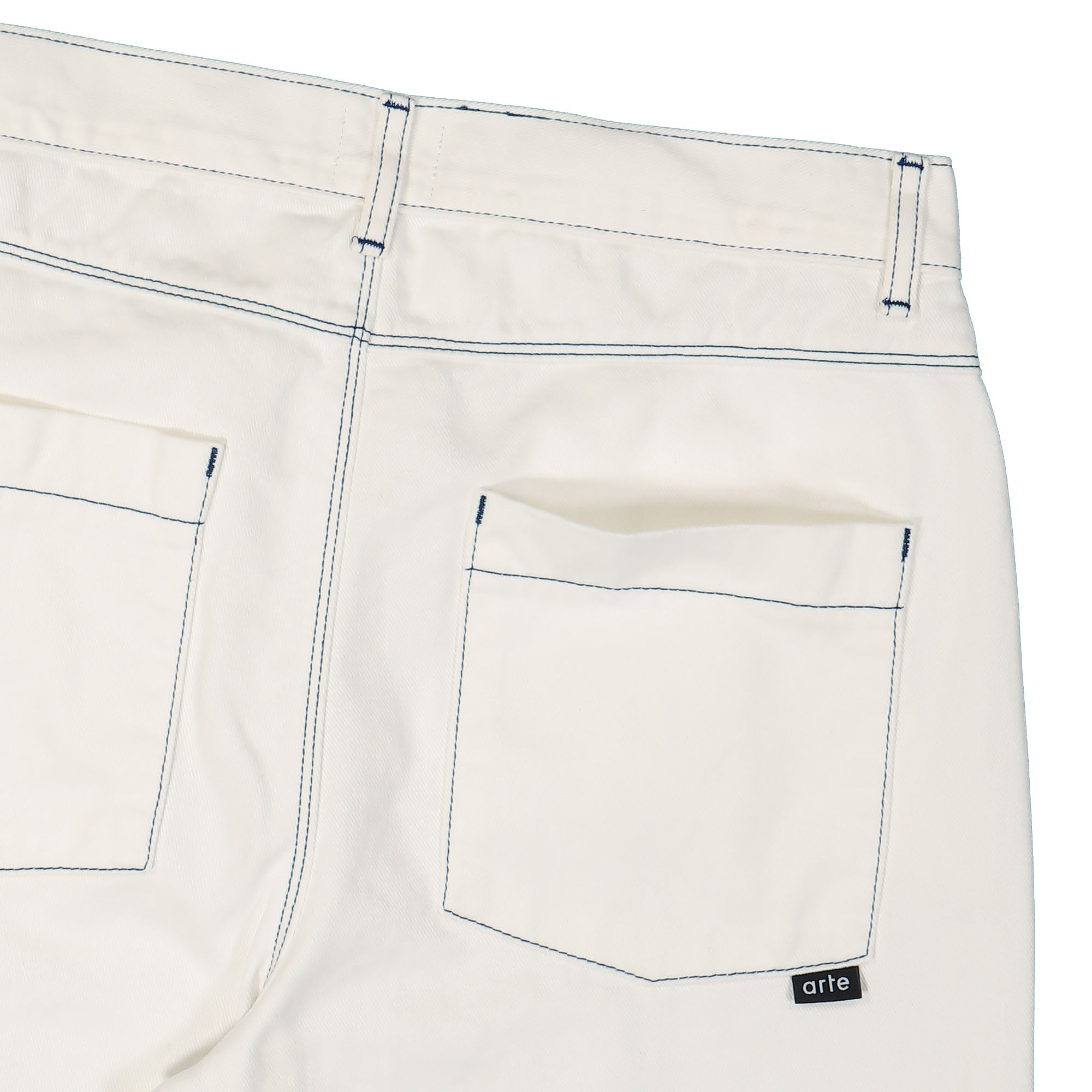 Arte Antwerp Poage Heart Detail Pants White Jeans Detail view 1 | Overkill