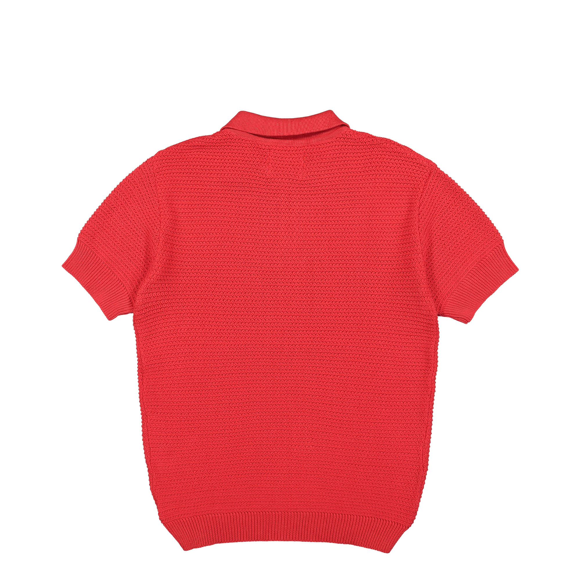Arte Antwerp Simon Knit Shirt Red Polo Shirts Material | Overkill