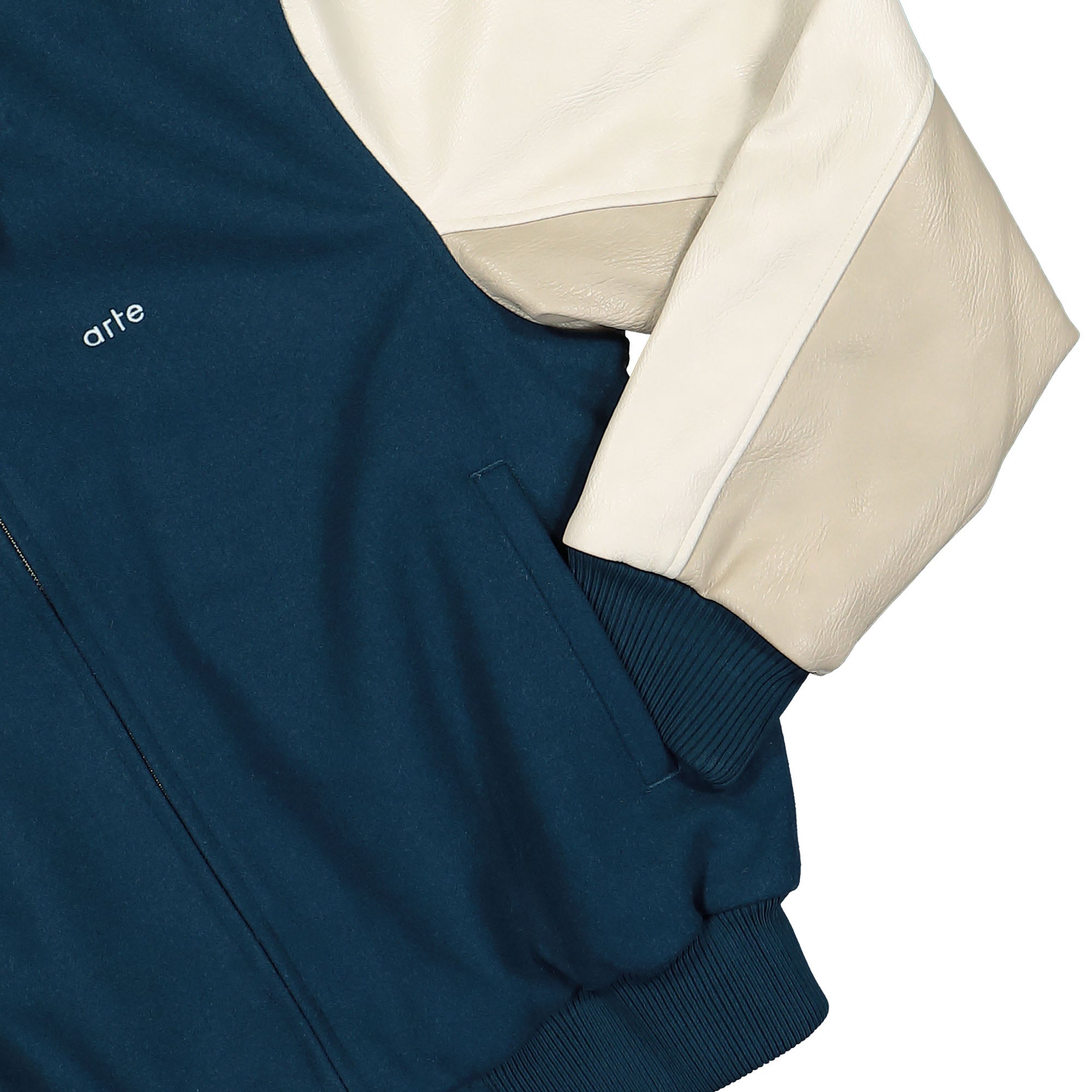 Arte Antwerp Jonah Team Jacket Green / Light Grey Jackets Detailfoto | Overkill